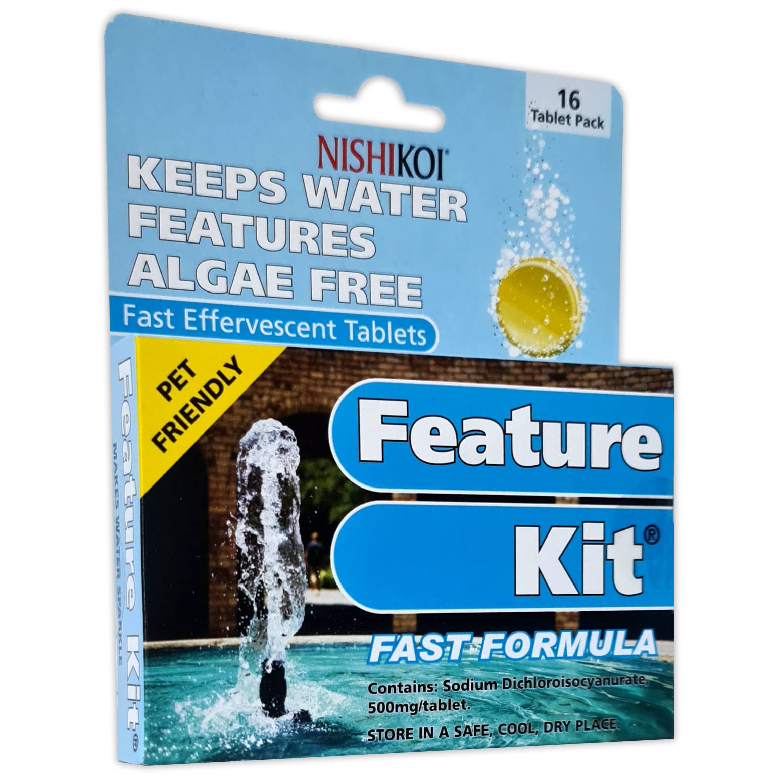 NishikoiIntercel Feature Kit 16 Tabs, 200 g