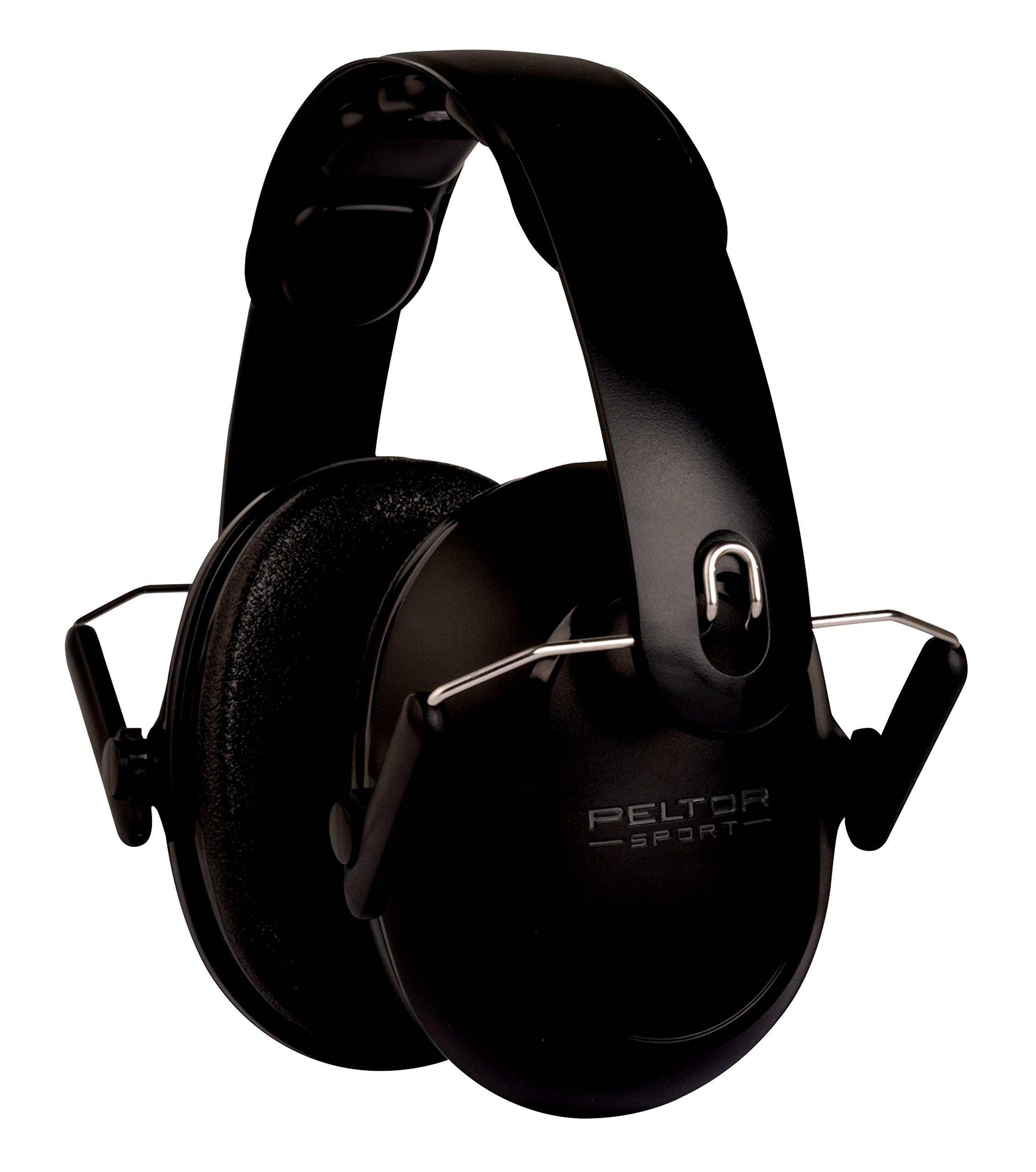 Peltor Sport Youth Hearing Protection, NRR 22, Black, Great for Shooting Range, Hunting, Loud Events, Quiet, Studying