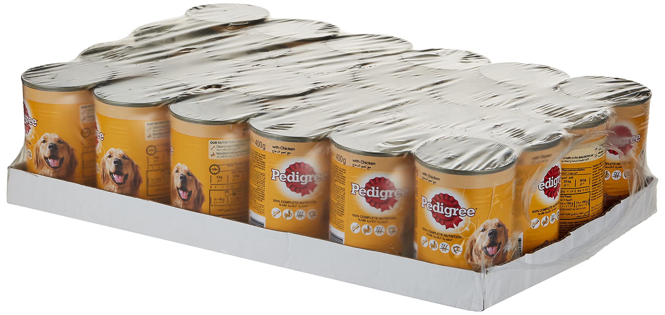 Pedigree Chicken Loaf, Wet Dog Food, Can, 24 X 400 gm