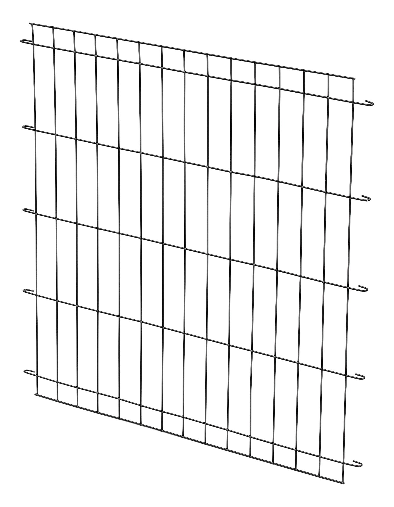 MidWest Homes for Pets Dog Crate Divider Panel Fits LifeStages and Ultima Pro Crates, Models 1630, 1630DD, 1930 and 730UP, 52.5 x 53.8 x 1.5 CM (20.67 x 21.19 x .6 Inches), Black E-Coated, Model 04DP