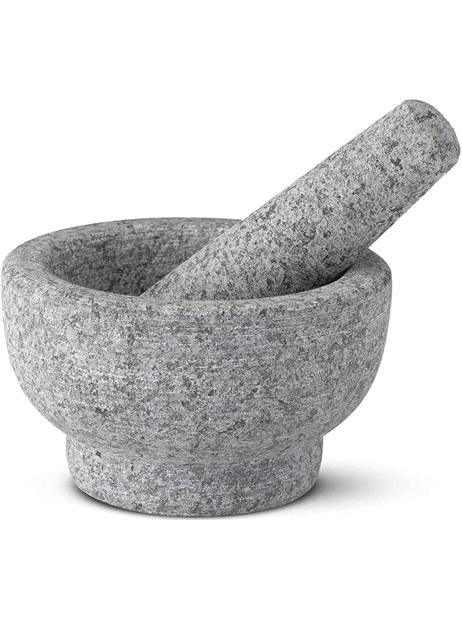 SubaaStone Mortar and Pestle Set/Ural/Okhli Masher/idikallu -4.5 Dia