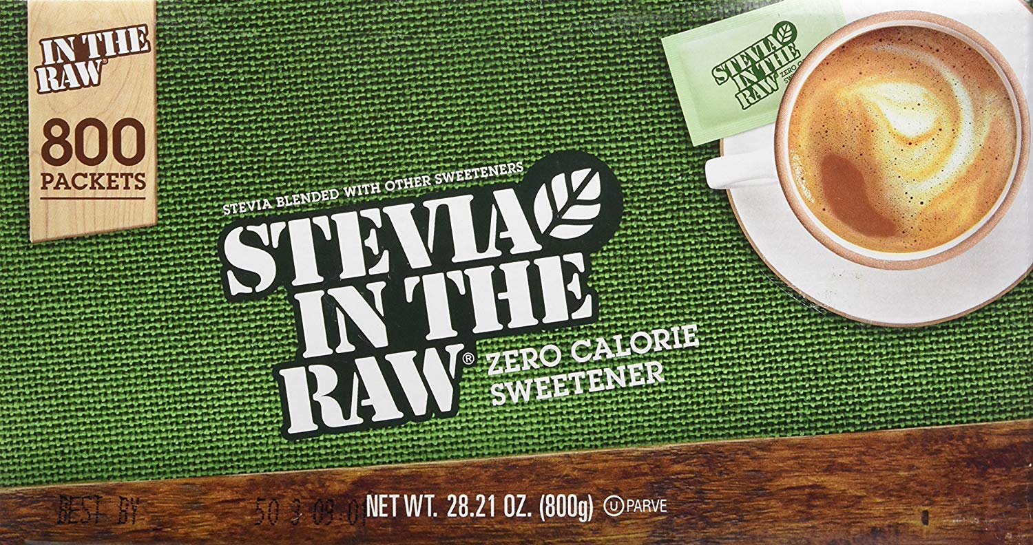 Stevia in the Raw Zero Calorie Sweetener Portion Packets, 800-count - PACK OF 2