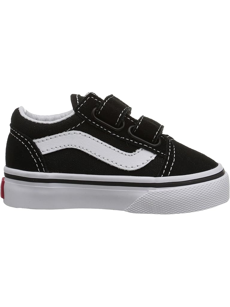 Black Vans Kids Old Skool V Core  (Toddler)