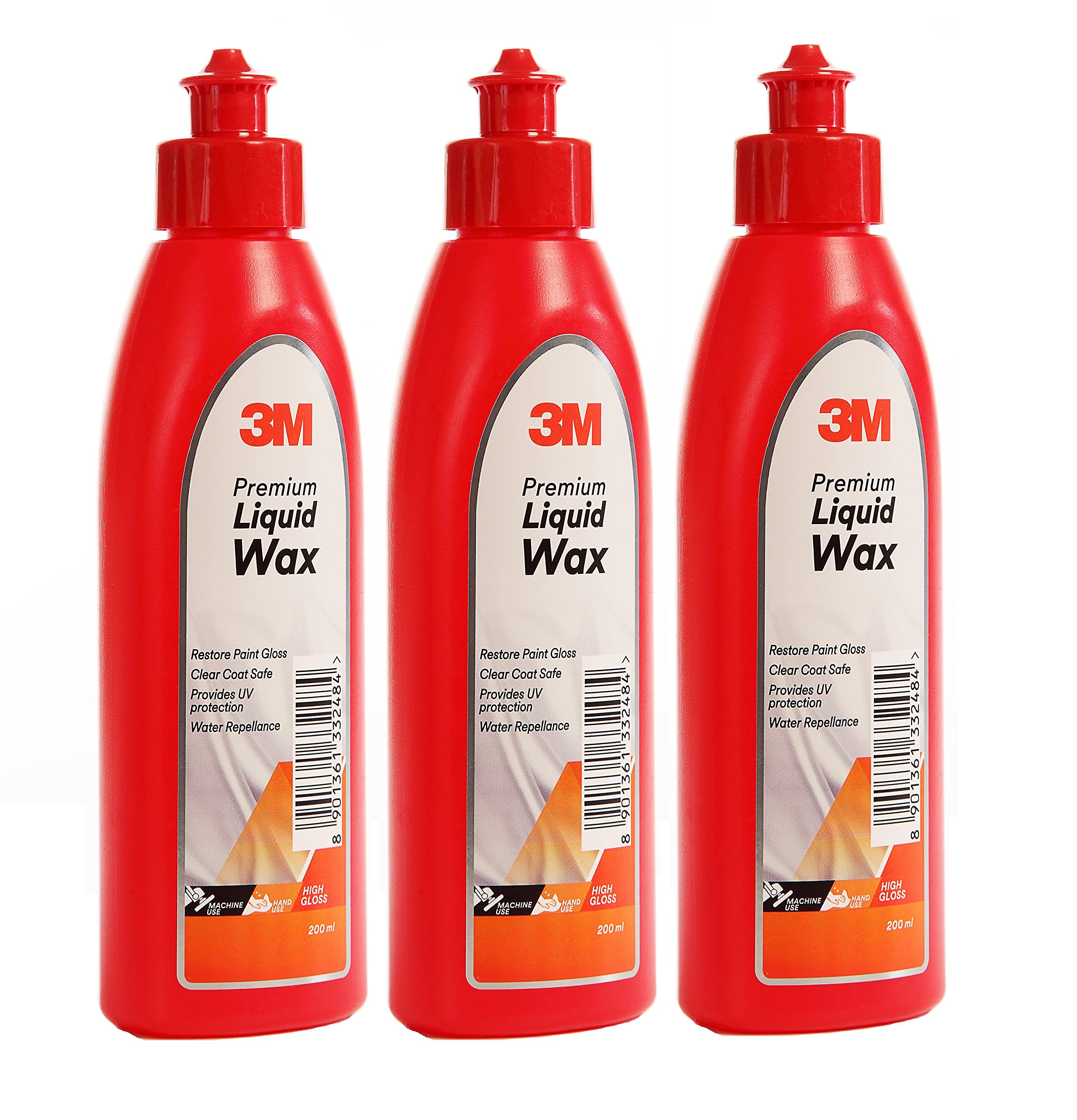 3M Auto Specialty Liquid Wax 200ml (Pack of 3)