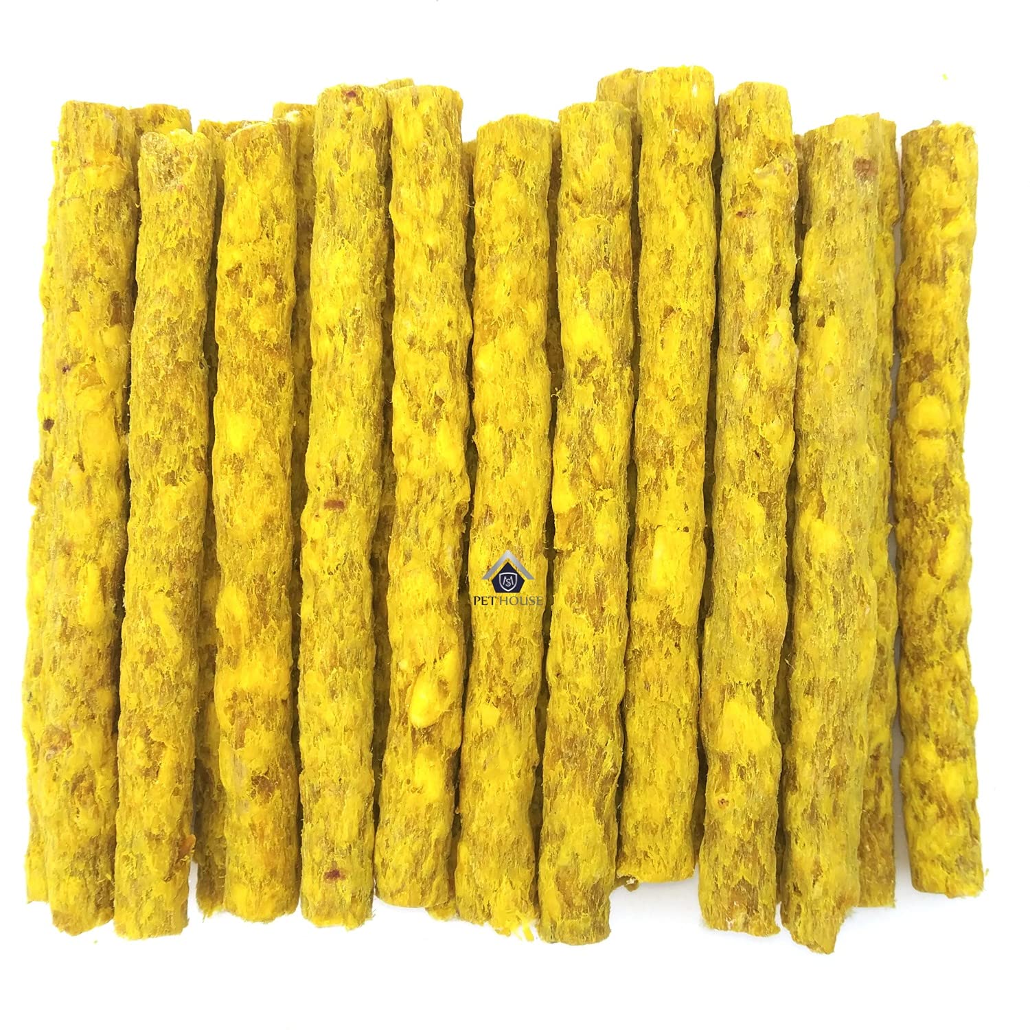 MS Pet House Munchy Sticks, Chicken Flavor, 1.9 Kg. Dog Treats, Chicken Chew Sticks for Puppies and Dogs. (950g Pack of 2)