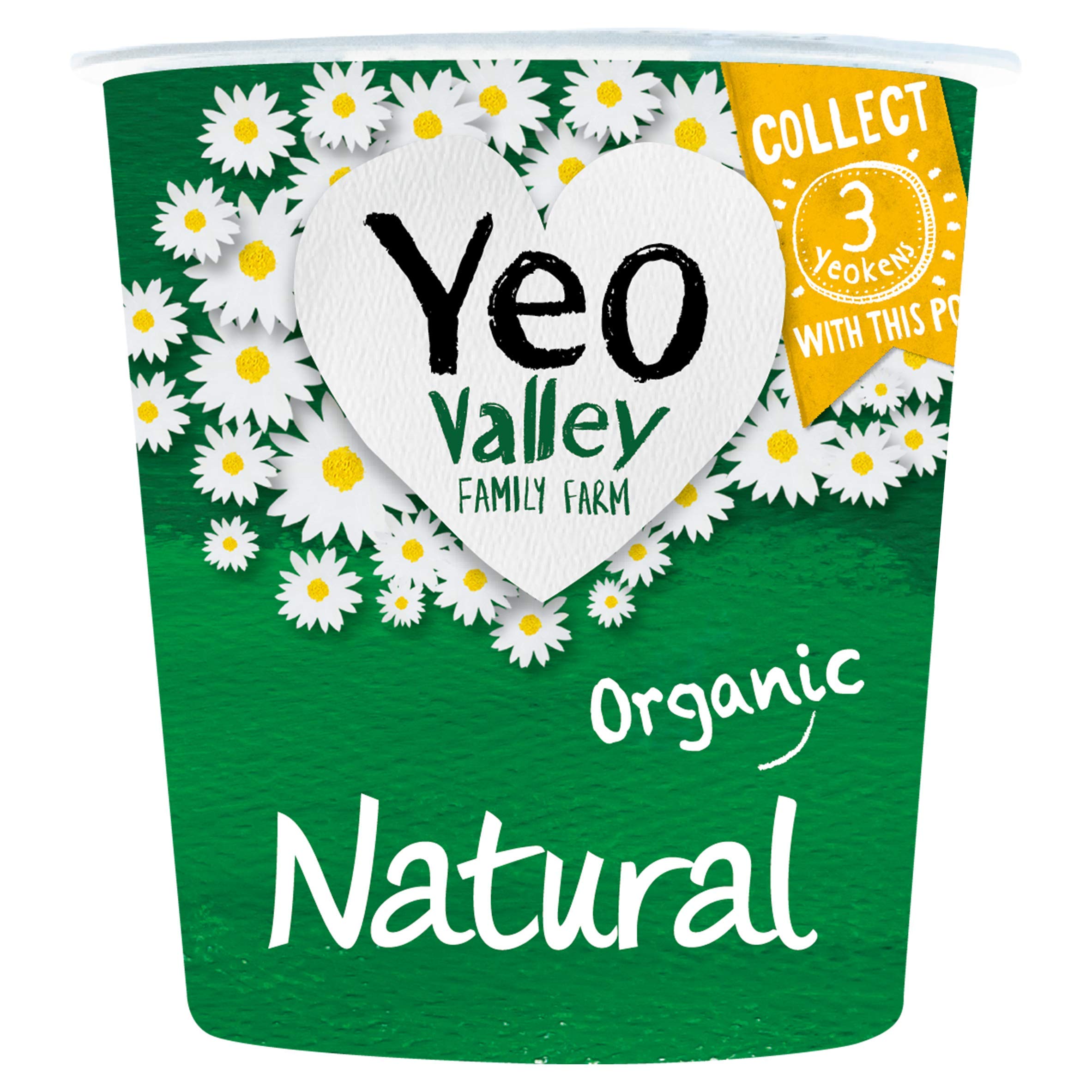 Yeo Organic Valley Bio Live Yogurt Natural 150g