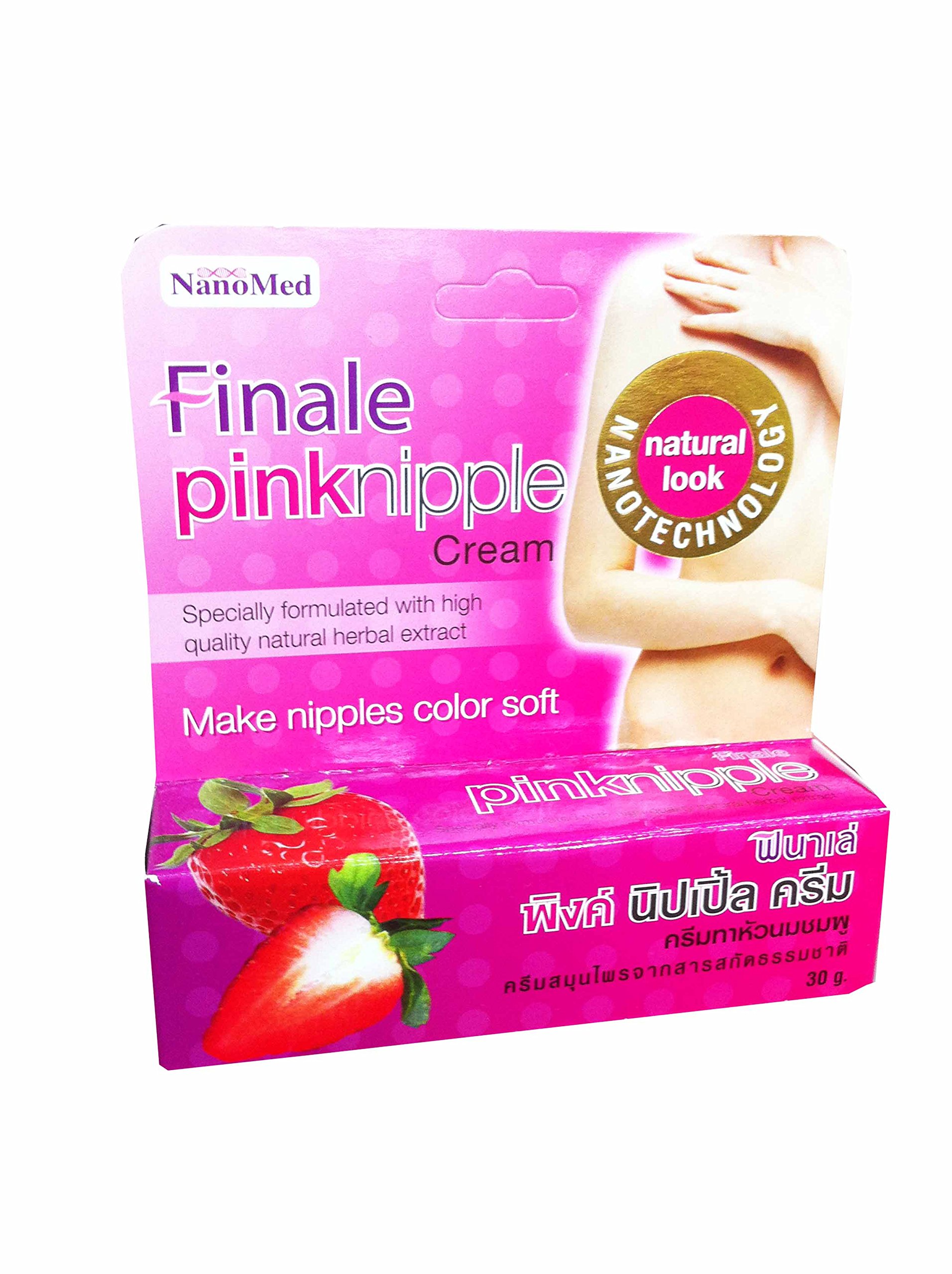 Finale Pinknipple Cream, Special Formulated with Natural Herbal Extract. (30 G/ Pack)