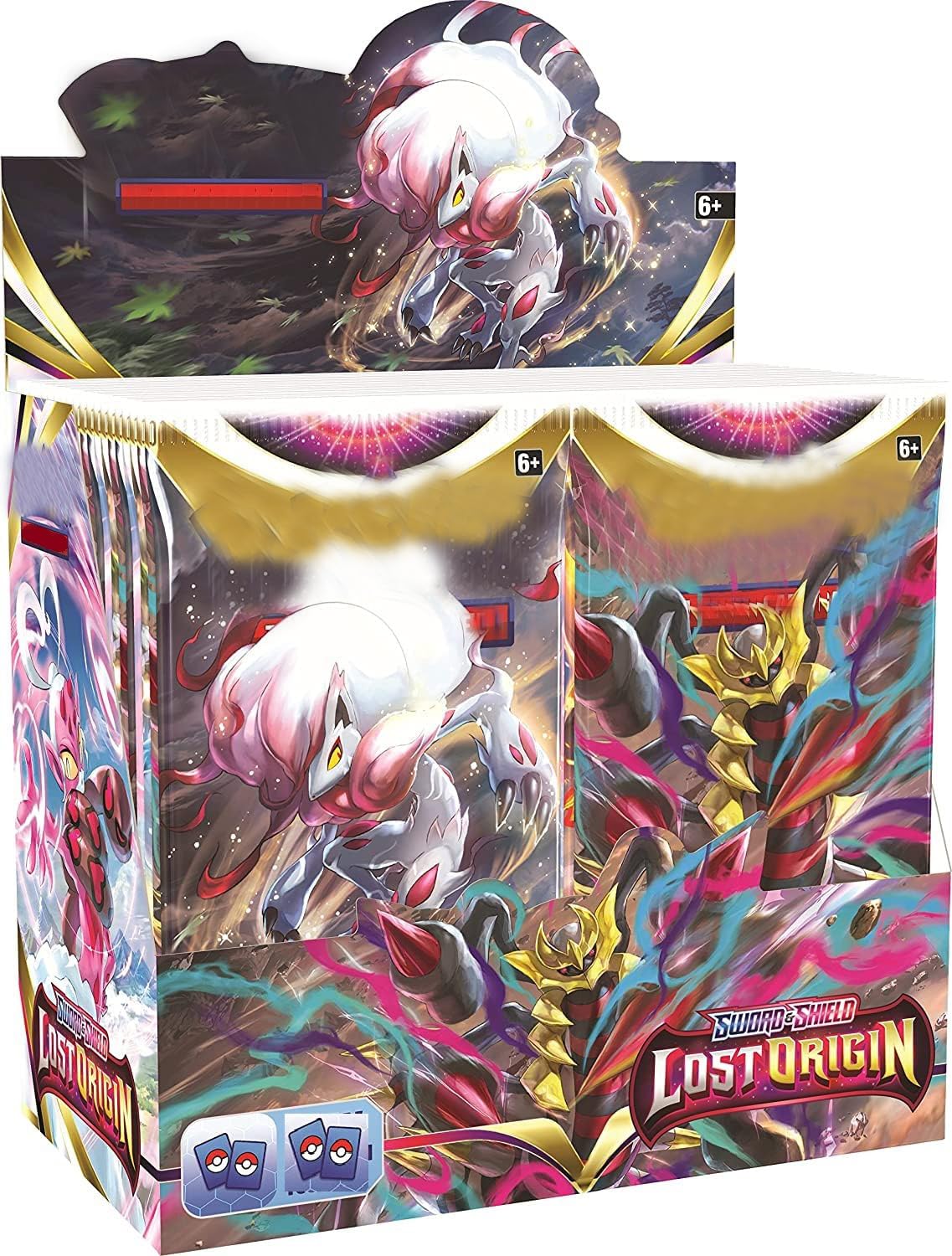 DUNGRANI ENTERPRISE Pokermen Sword & Shield Lost Dragon Booster Display Box for Trainers,Adults and Kids (Lost Dragon Booster Box)