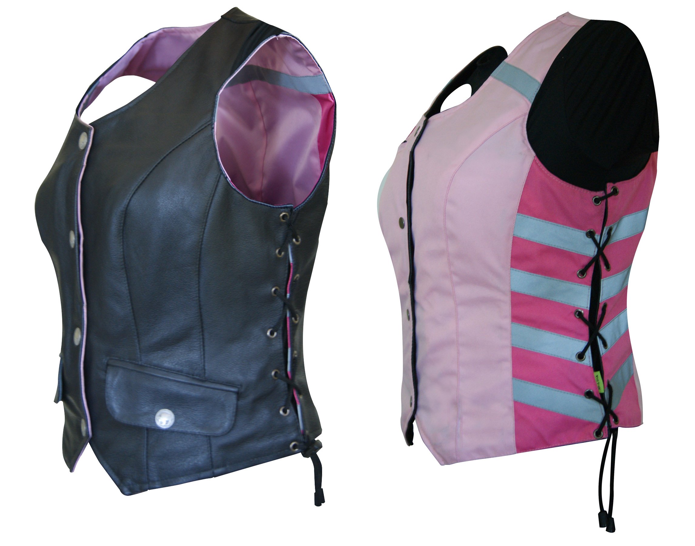 Missing LinkWomen&#039;s G2 D.O.C. Reversible Safety Vest (Black/Pink, X-Large)