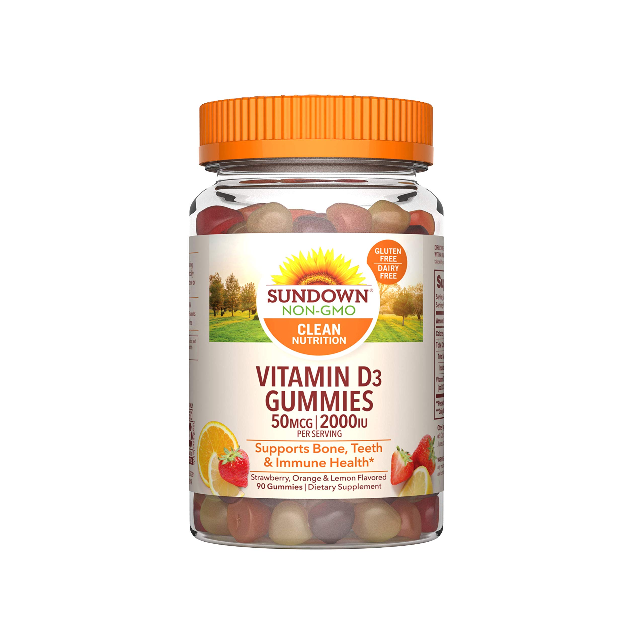 Sundown Naturals® Vitamin D3 2000 IU, 90 Gummies