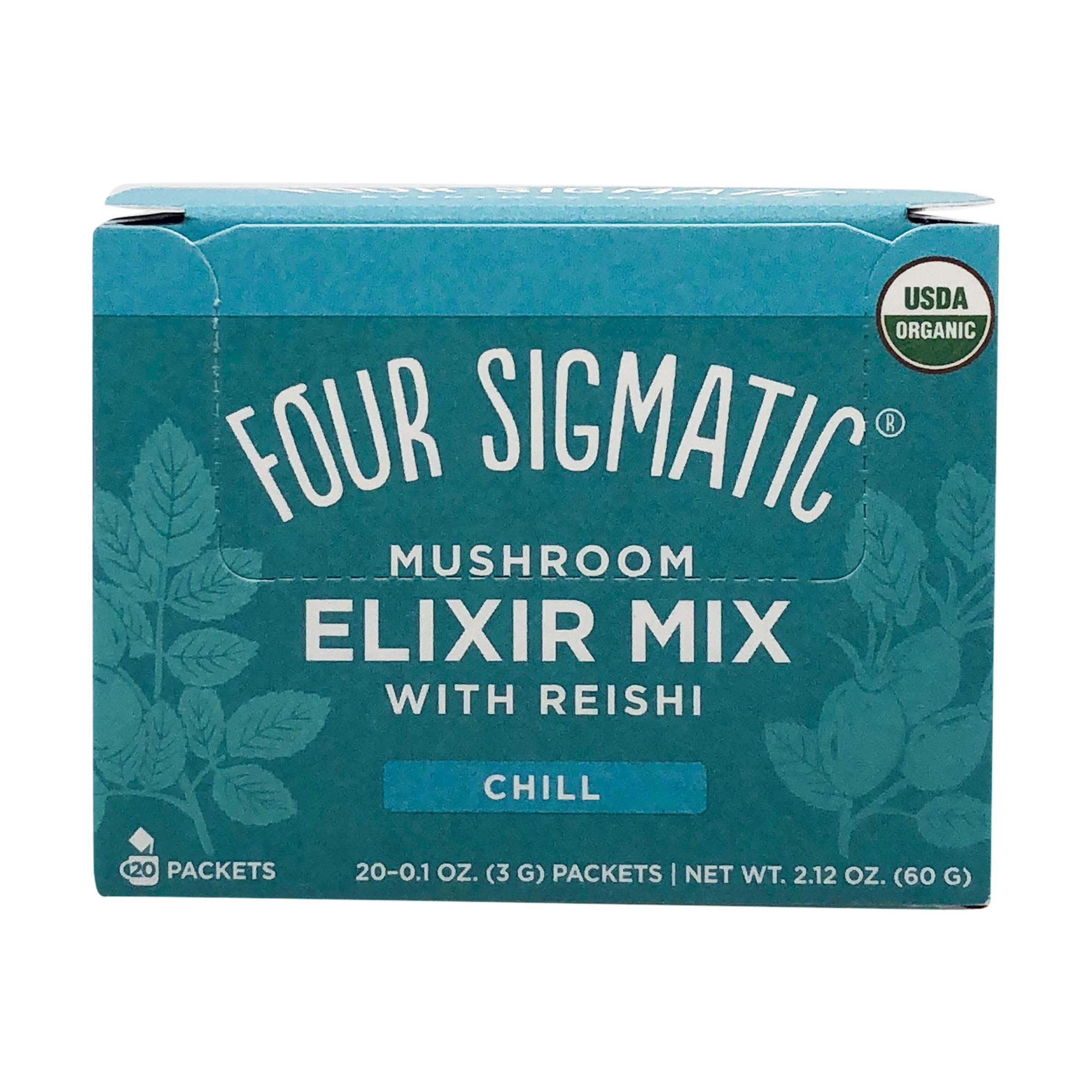 FOUR SIGMATIC Mushroom Elixir Mix with Reishi 20 x 3 g Sachets