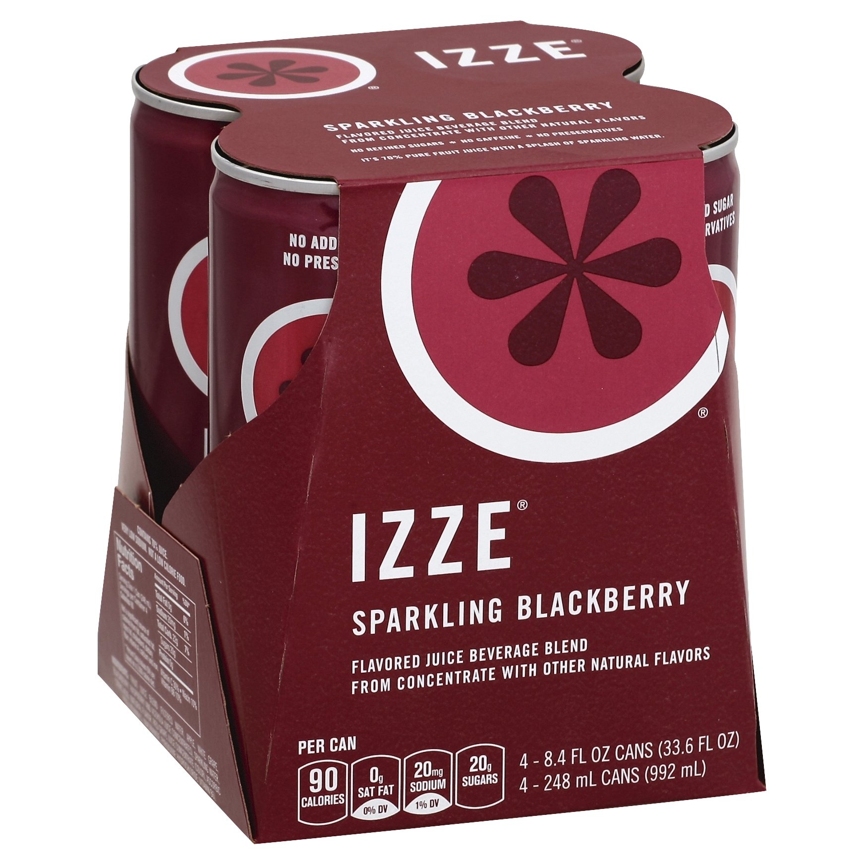 IZZESparkling Juice Blackberry 33.6FO