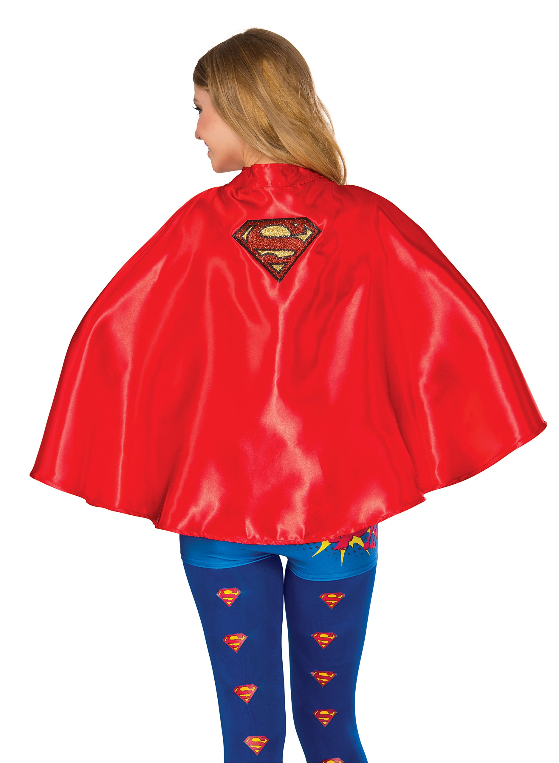 Rubie's Costume Co Women's Dc Superheroes Supergirl Cape, Red, One size