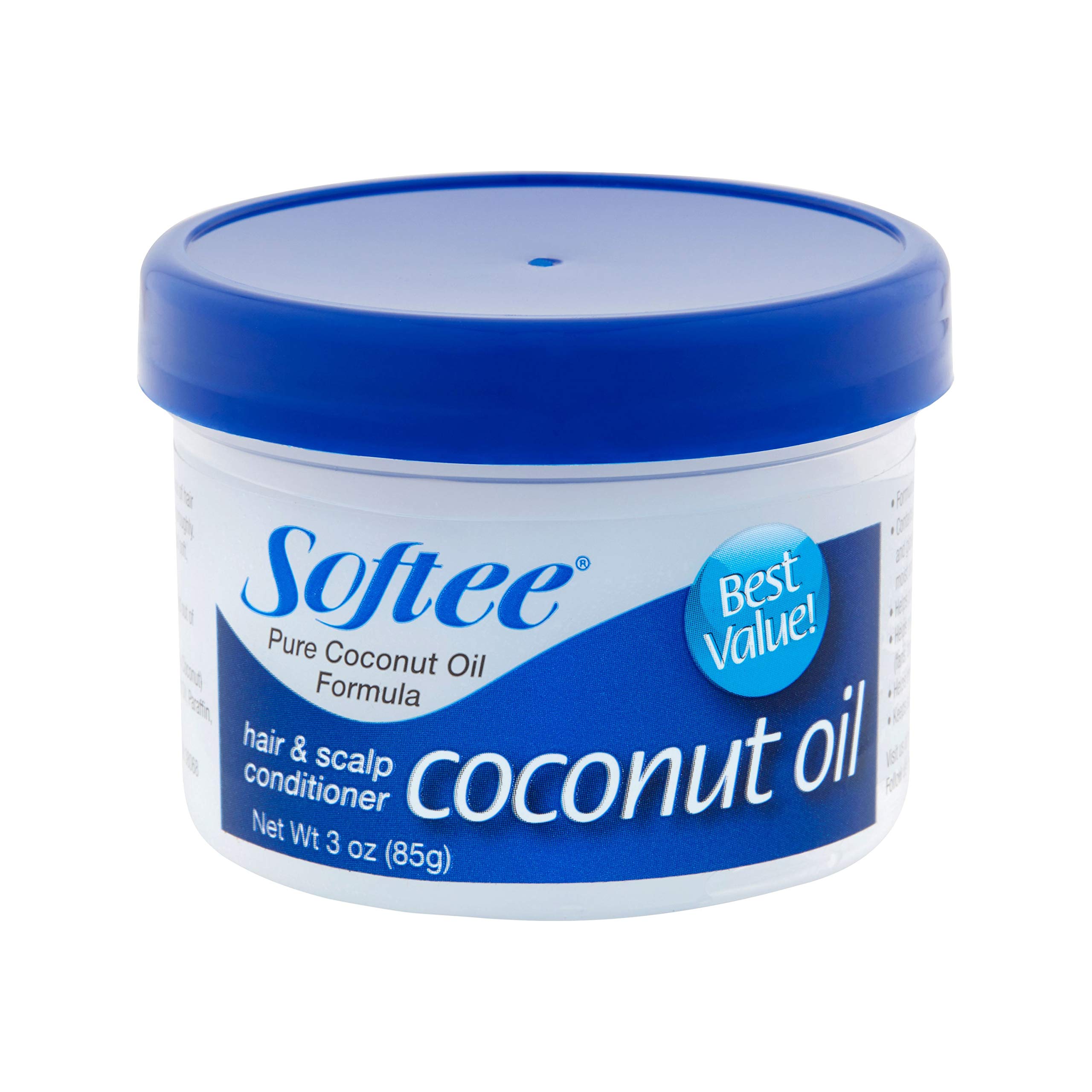 SofteeCoconut Oil Hair & Scalp Conditioner 3 Oz