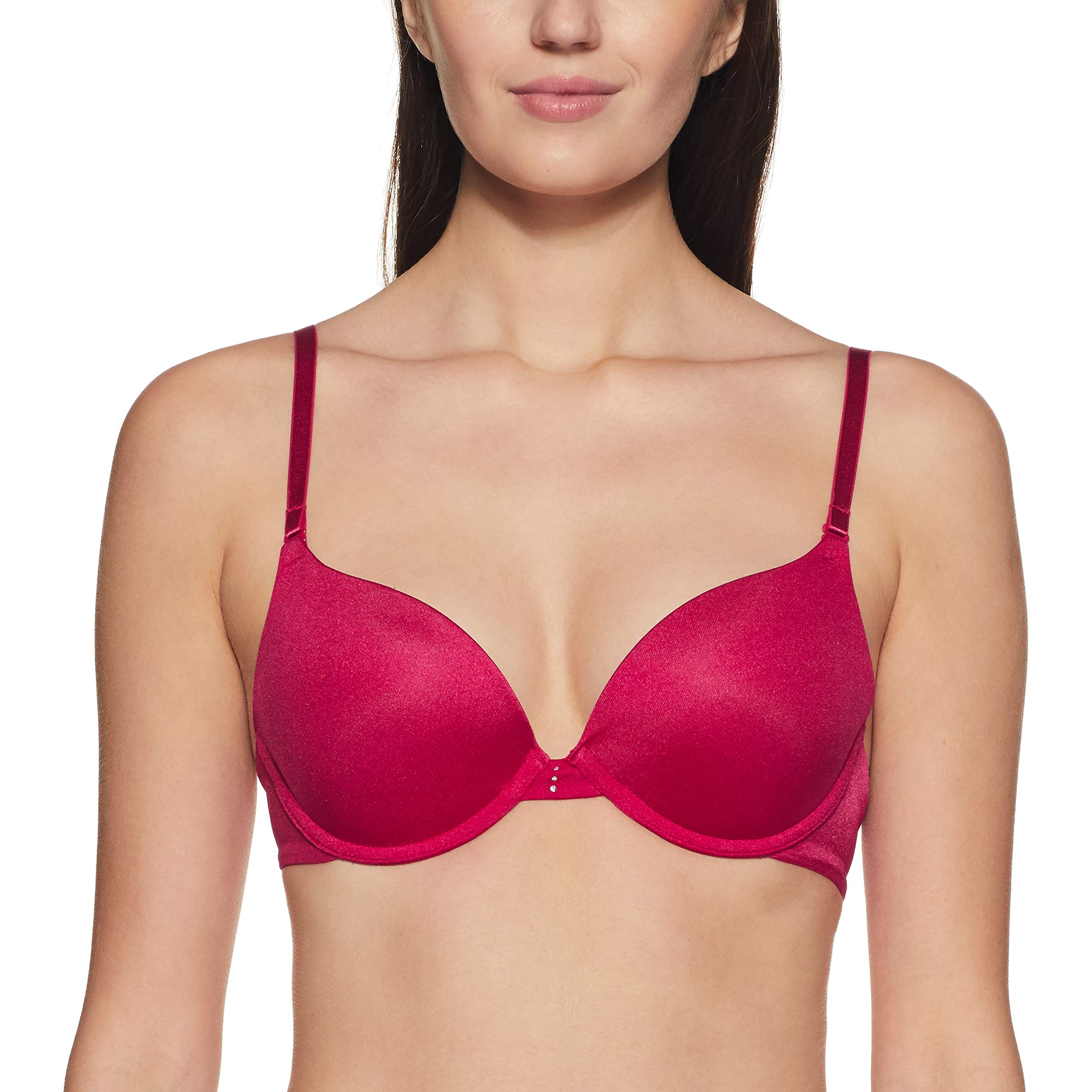 AmantePadded Underwire Plunge Push-Up T-Shirt Bra