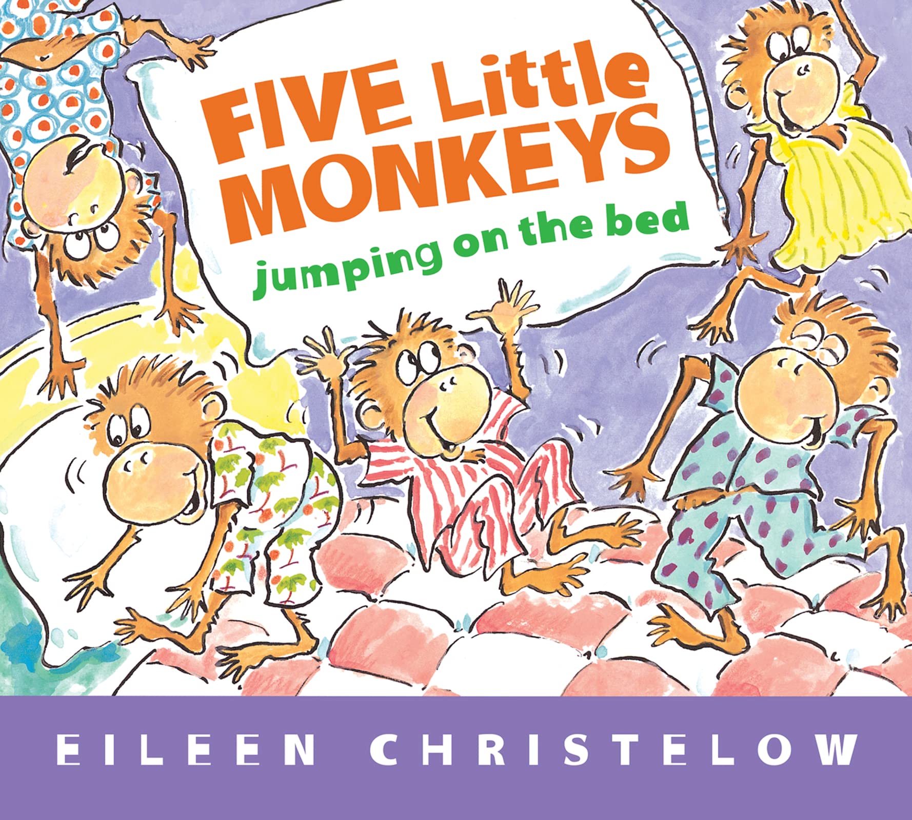 Clarion Five Little Monkeys Jumping on the Bed (padded) Board book – Illustrated, 4 April 2017