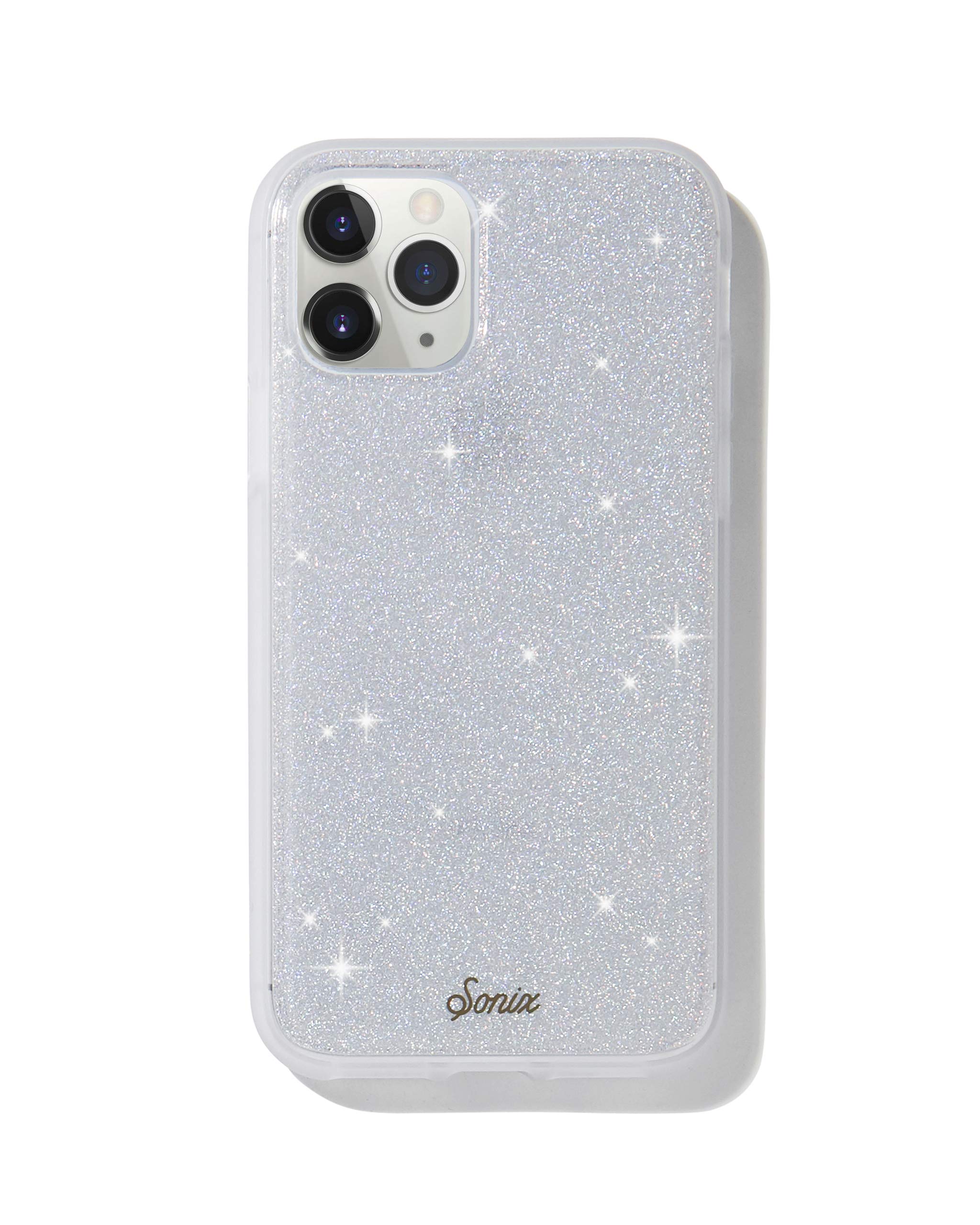 Sonix Holographic Silver Glitter Case for iPhone 11 Pro [Military Drop Test Certified] Protective Clear Series for Apple iPhone X, iPhone XS, iPhone 11 Pro, 290-0274-0011