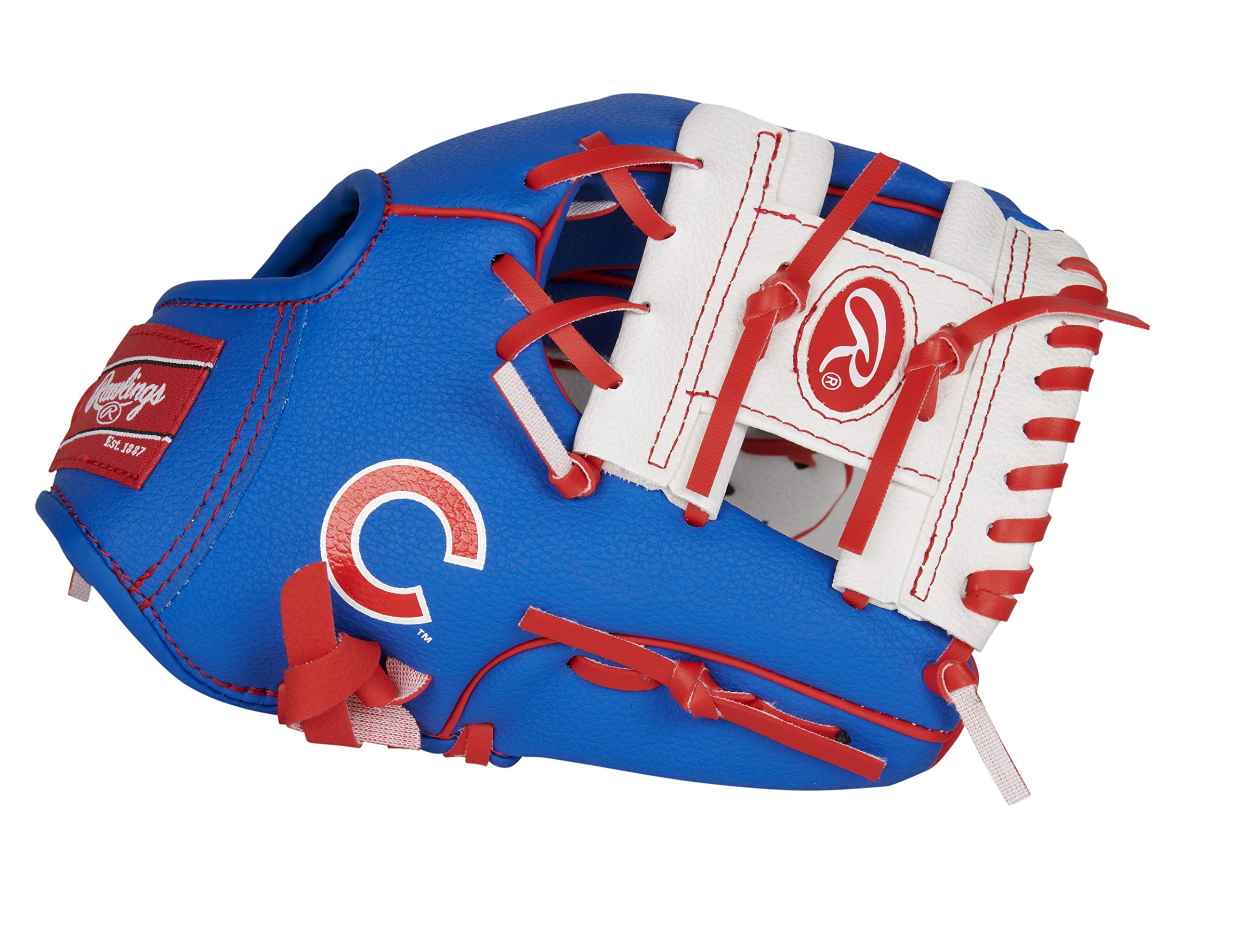 Rawlings MLB Team Logo Youth Glove Series, Chicago Cubs