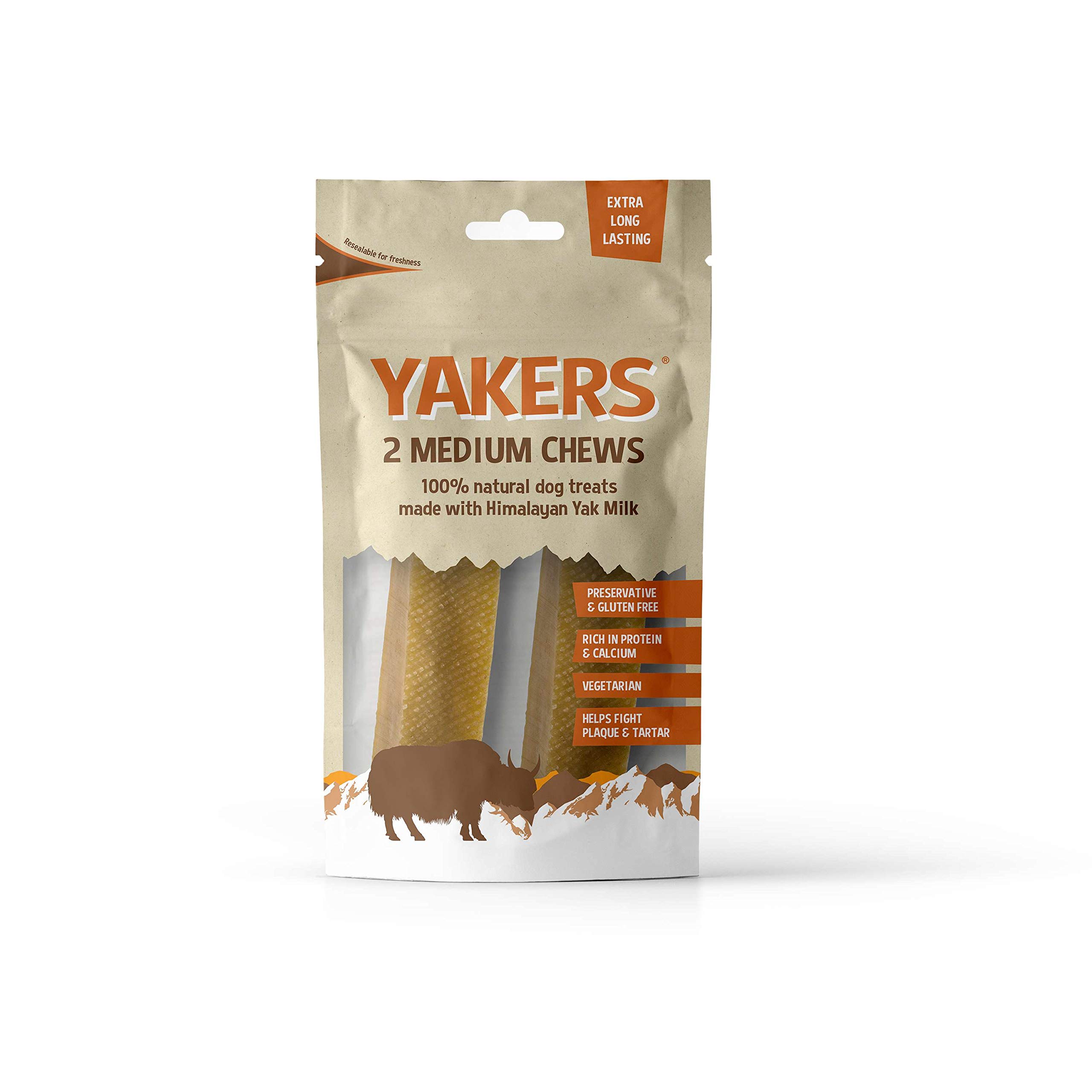 YakersDog Chew Medium, 130 g (Pack of 2)