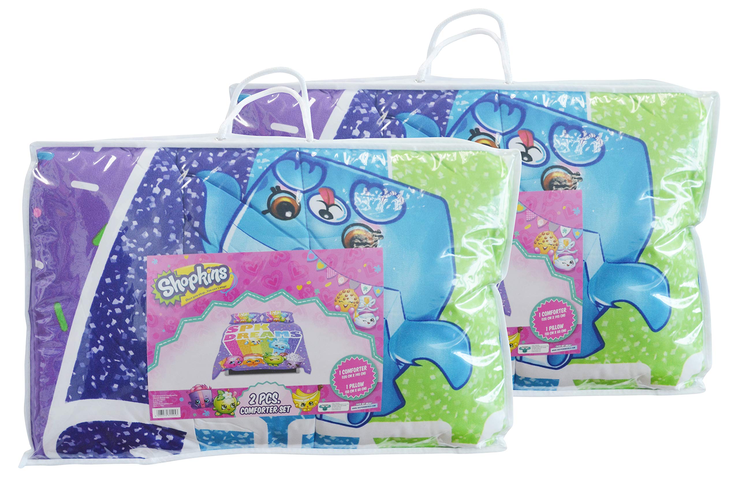 ShopkinsComforter Set - 2Pc - Lavender(Buy 1 Get1 Free)