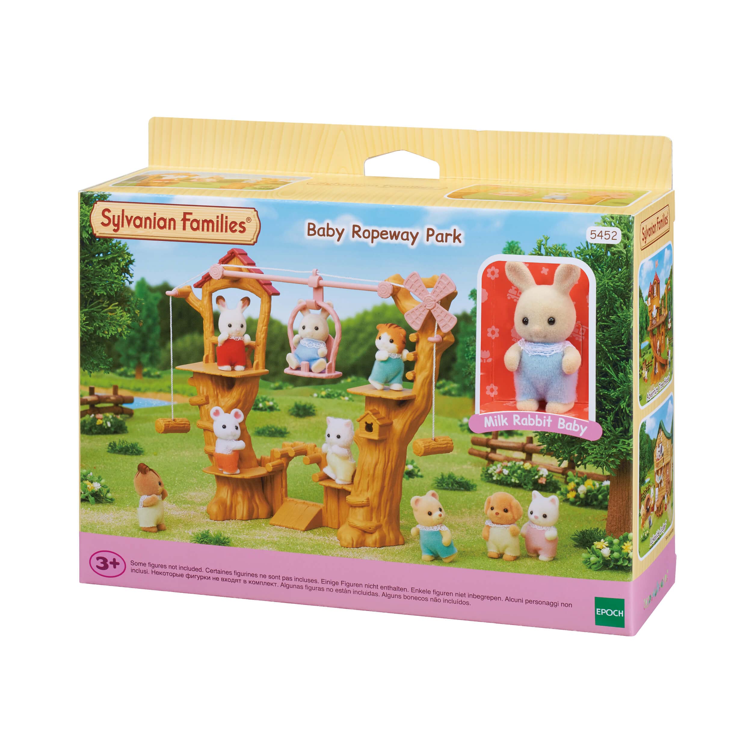 Sylvanian Families Babies Ropeway Park Playset, Multicolor