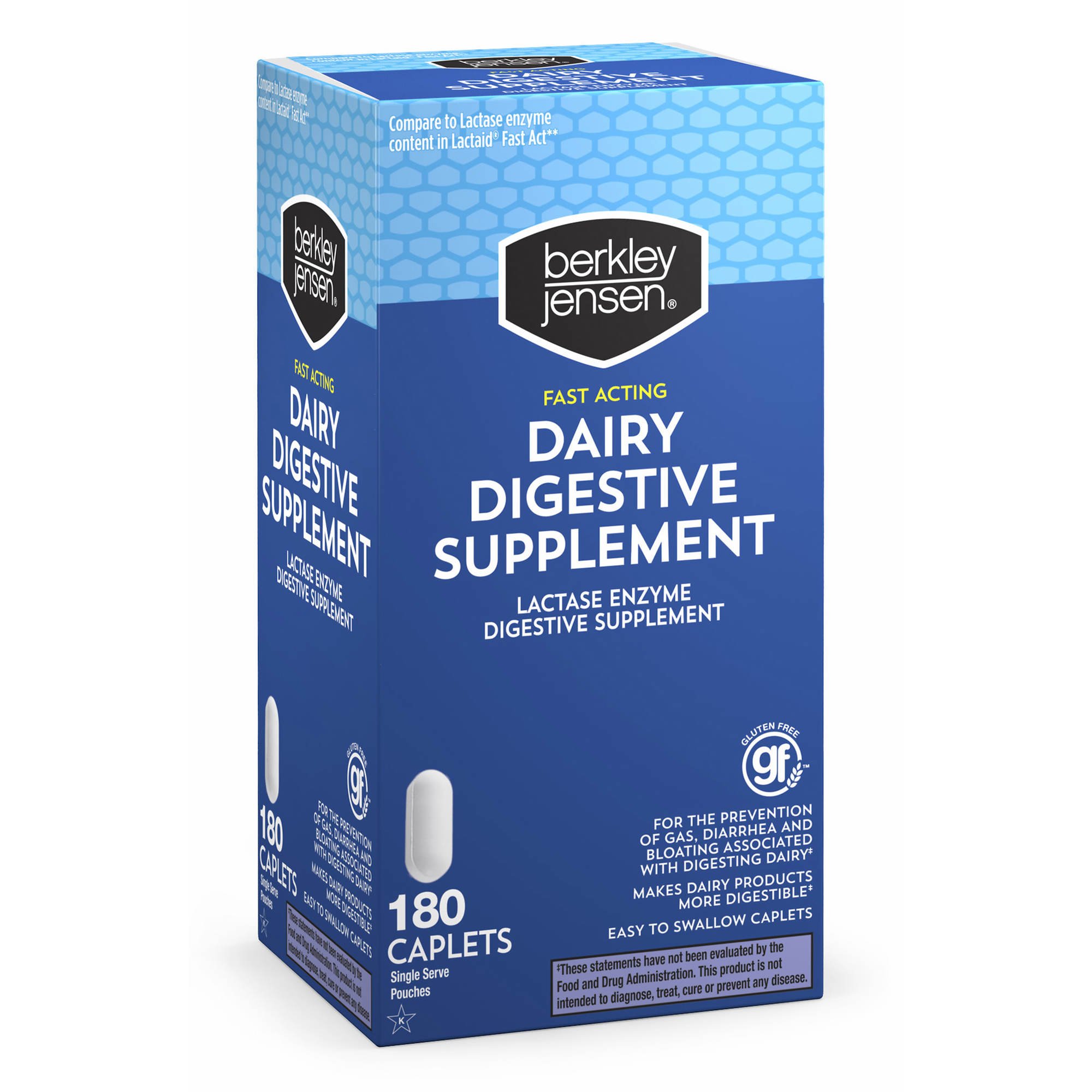 berkley jensenberkley jensen and Dairy Digestive Supplement, 180 Ct.