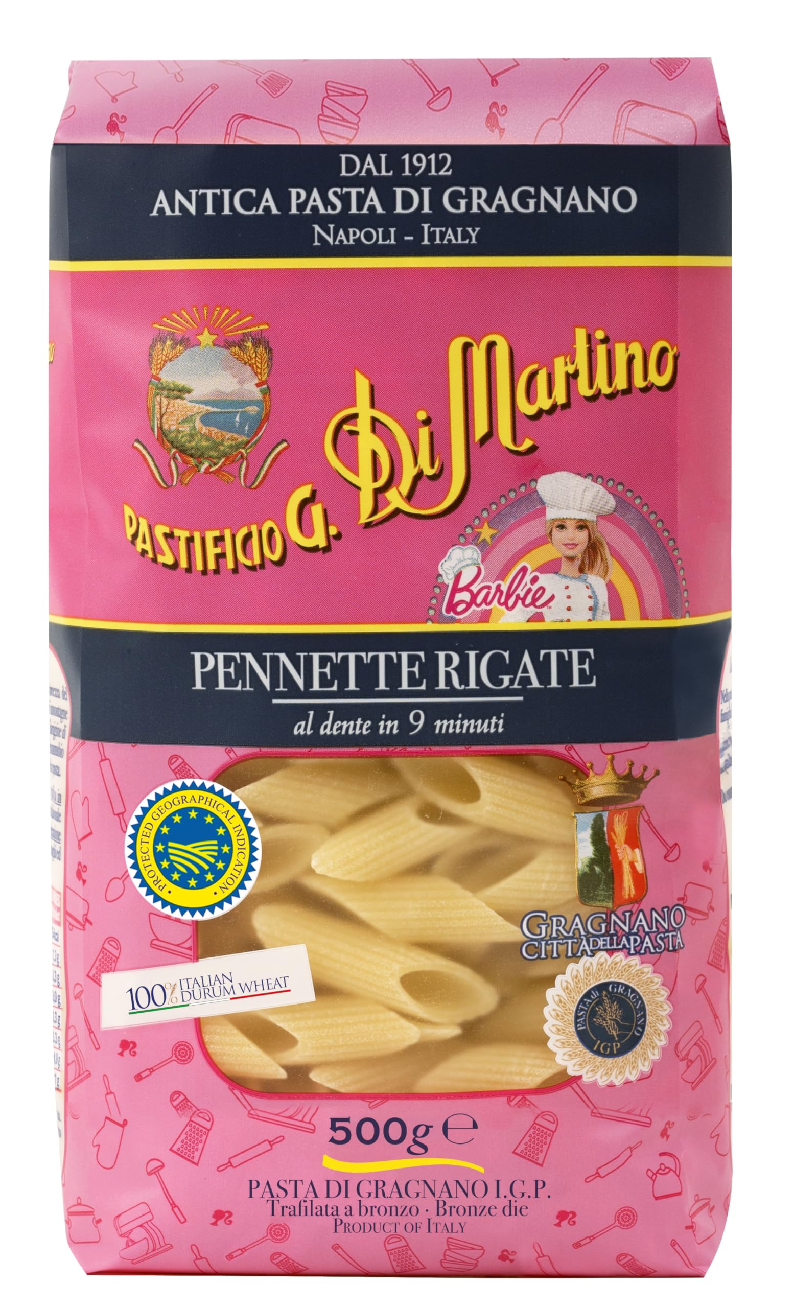 PASTIFICIO G. DI MARTINOBarbie x Mini Penne, 500g