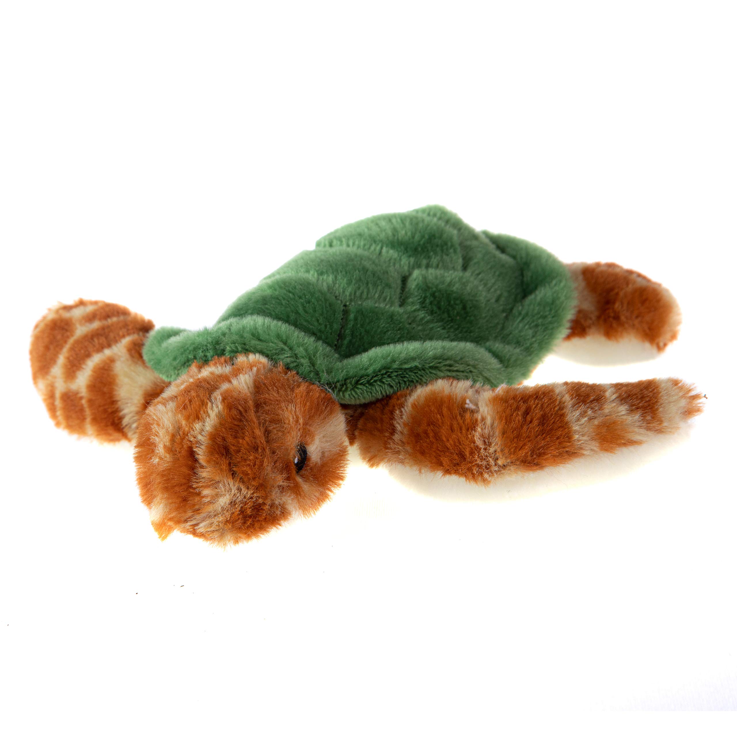 Wild Republic EcoKins Mini Sea Turtle Stuffed Animal 8 inch, Eco Friendly Gifts for Kids, Plush Toy, Handcrafted Using 7 Recycled Plastic Water Bottles