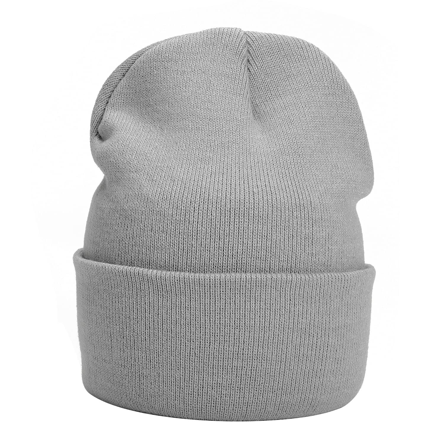 MASADAWomen's and Men's Beanie Winter Hat - Light Grey