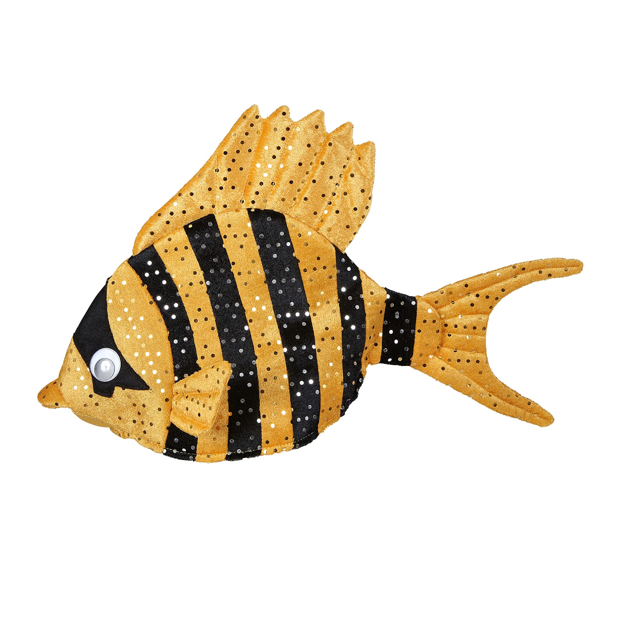 WIDMANN - Adults Tropical Fish hat. Perfect for world book day, halloween, carnival or birthday party.