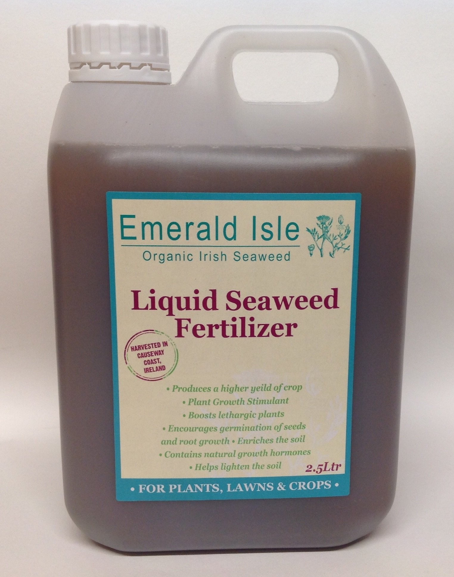 Organic Seaweed Liquid Kelp Fertiliser For Gardens, Flowers, Lawns, Shrubs, Organic certification IOFGA (20)