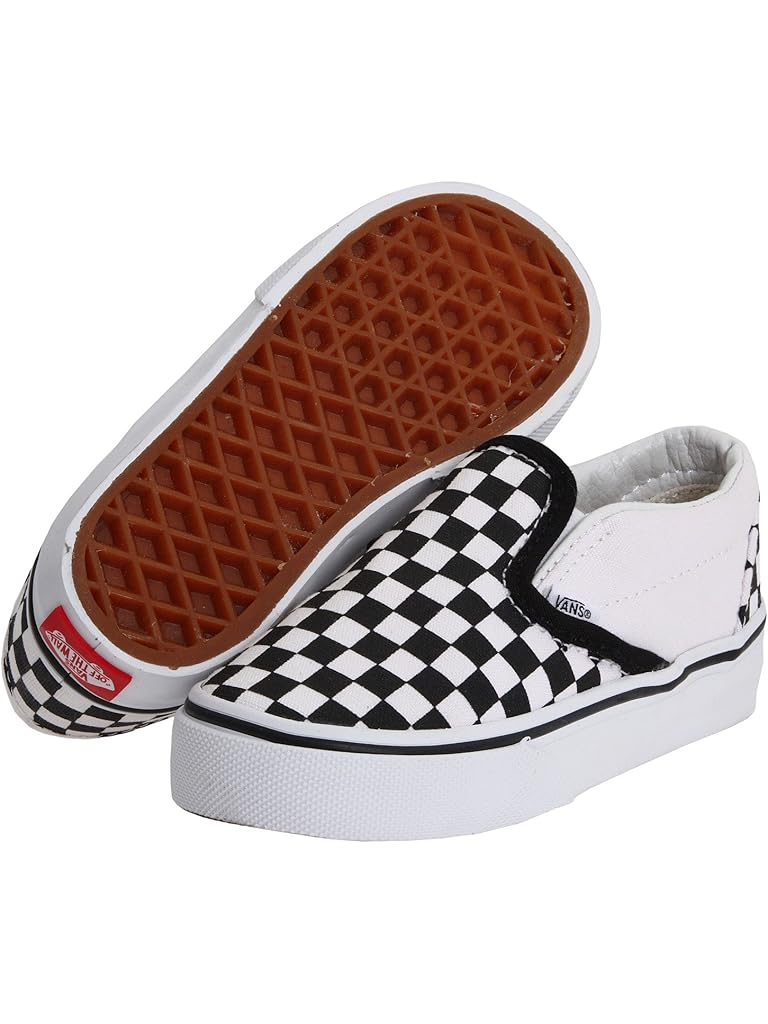 Black Vans Kids Classic Slip-On Core (Toddler)