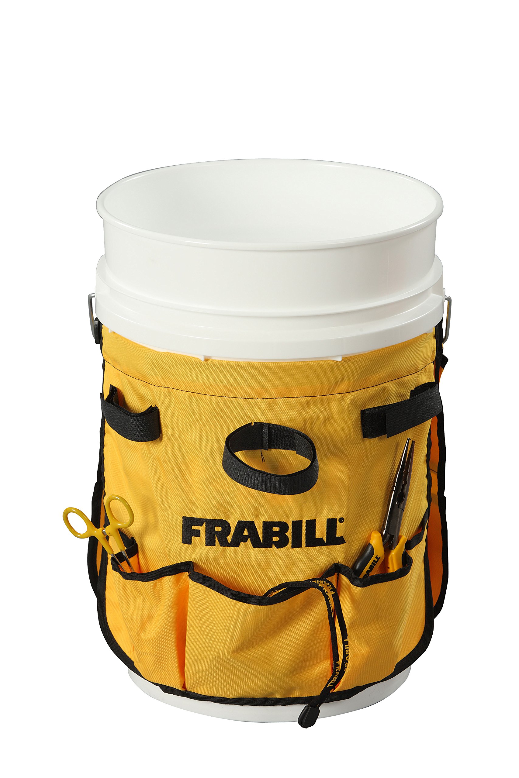 Frabill Pail Pak | Wrap-Around Storage Option For Bait Buckets | Easily Straps Around 5 or 6-Gallon Buckets