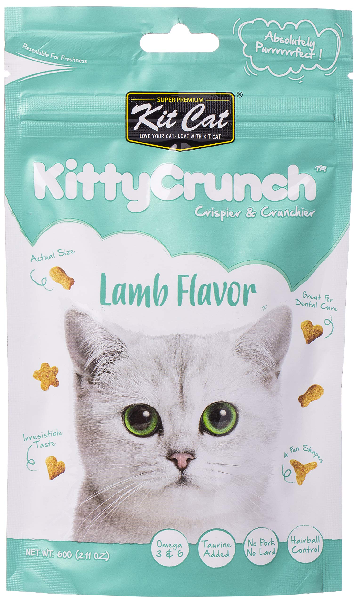 Kit CatKitty Crunch Lamb Flavor Treat 60g