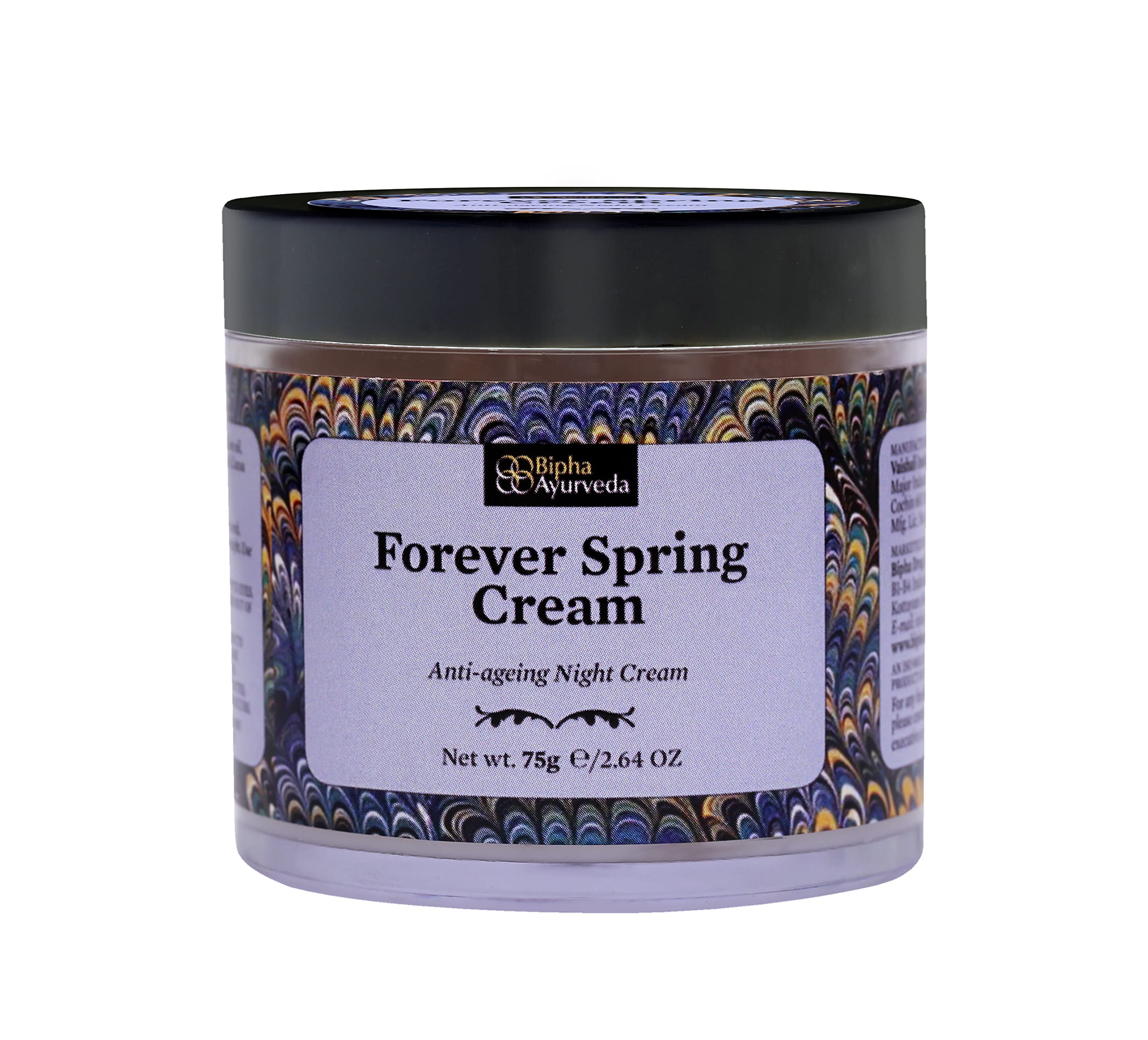 Bipha Ayurveda Forever Spring Anti-Ageing Face Cream For Younger Looking Skin, Soothens Fine Lines & Wrinkle-75 g