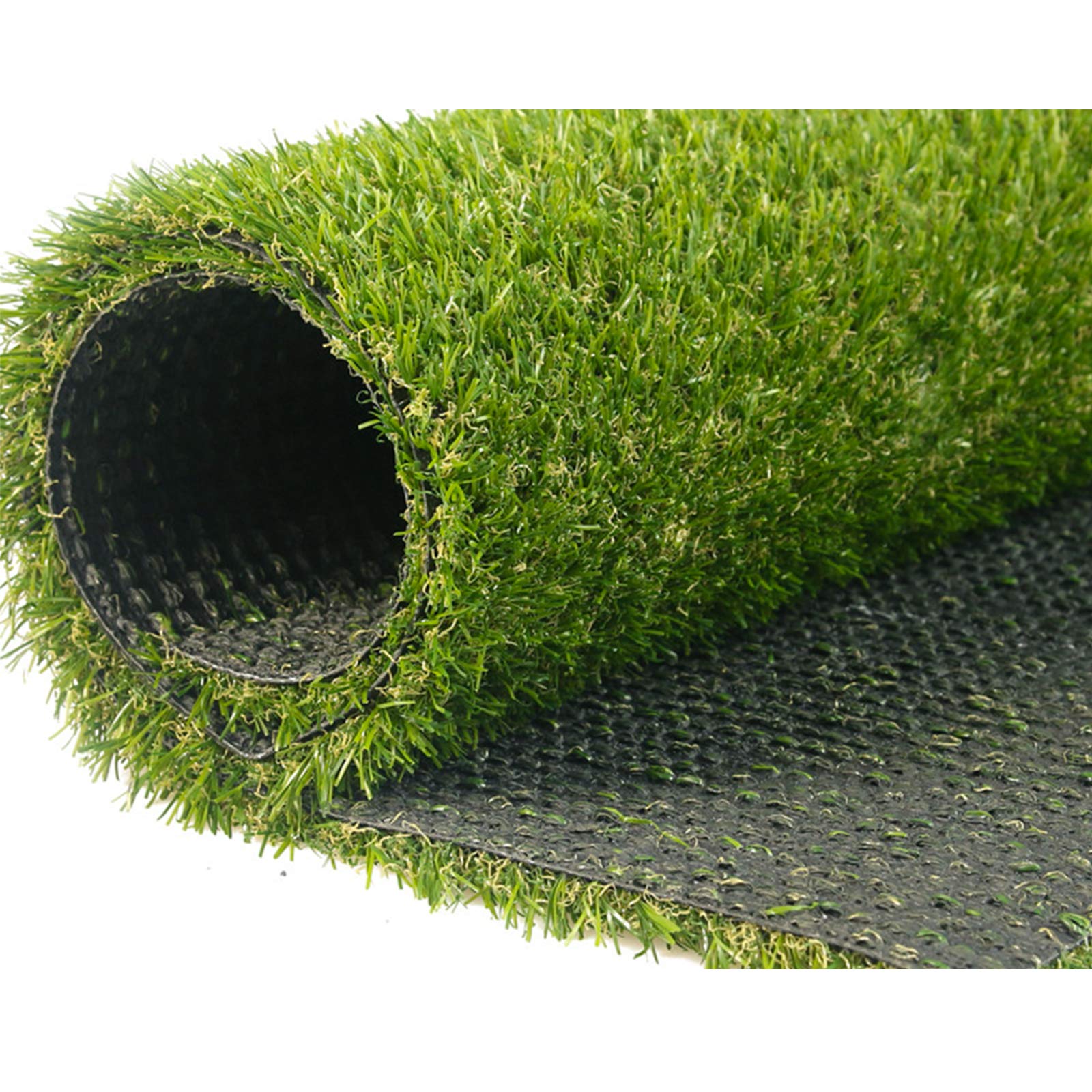 Artificial Turf Grass Lawn, 0.8inch Realistic Synthetic Grass Mat, Indoor Outdoor Garden Lawn Landscape for Pets,Fake Faux Grass Rug with Drainage Holes 3.3 FT x5 FT(16.5 Square FT)