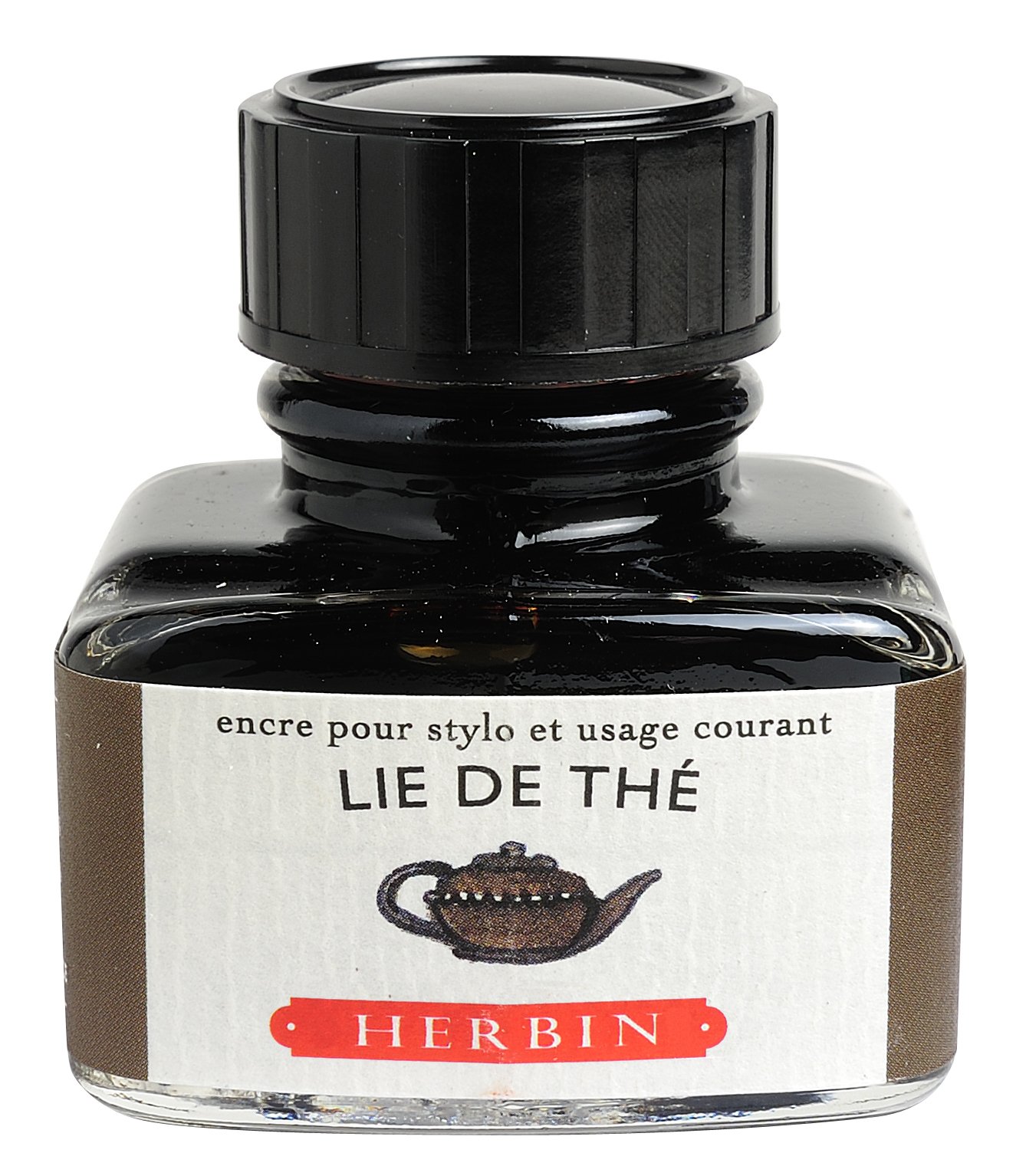 Herbin"D" Ink Bottle (Lie de The - 30ML) 13044T