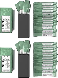 GO Travel Size Mouthwash Packets – Individual Mini Mouthwash for Fresh Breath - TSA Compliant - Smart Packet Design to reduce travel bottle waste - Liquid Mint Flavored Portable Travel Mouthwash Bulk