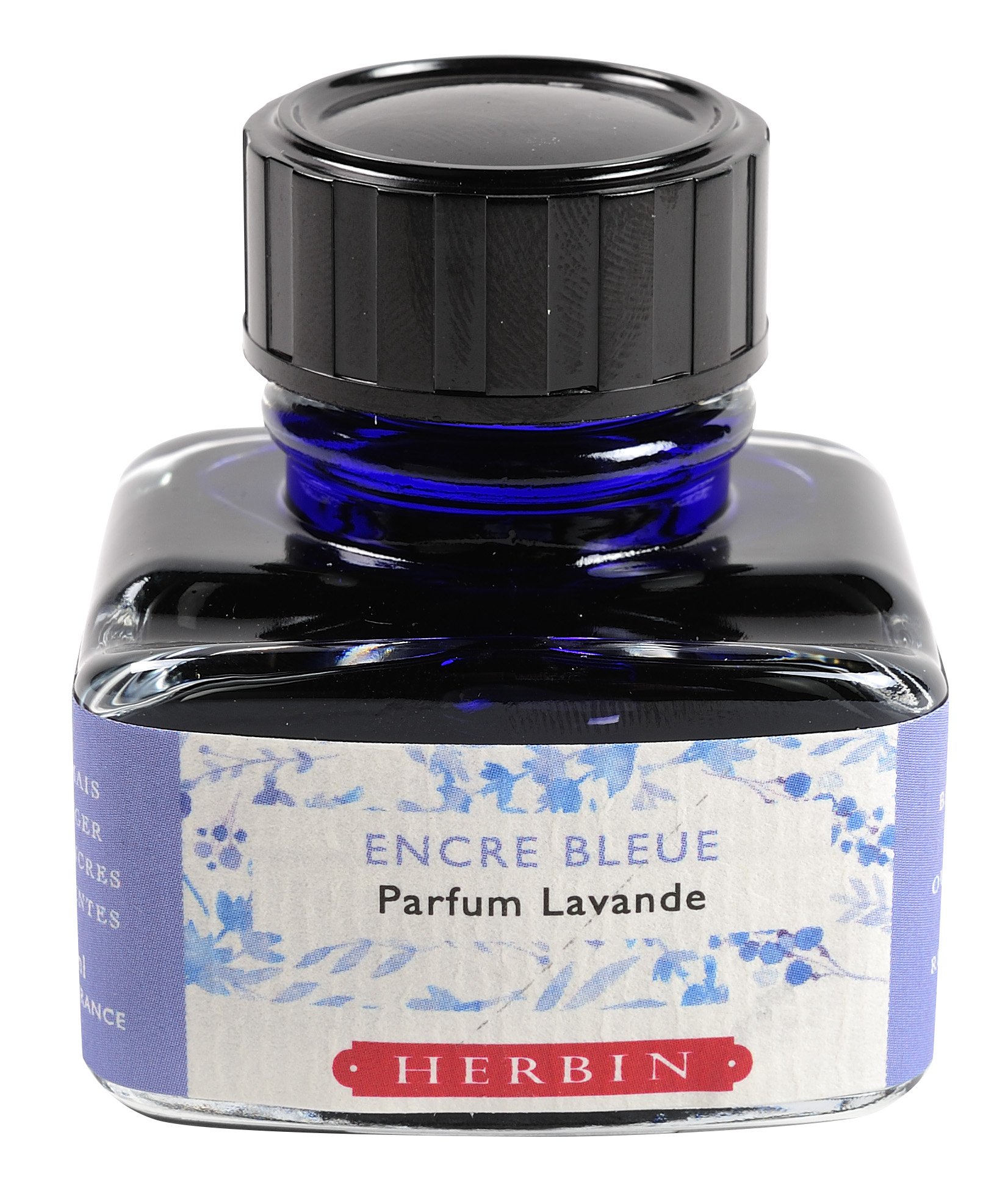 Herbin Georges Lalo 13710T Scented Ink Lavender, 30 ml, 4.90 x 4.90 x 5.20 cm, Blue