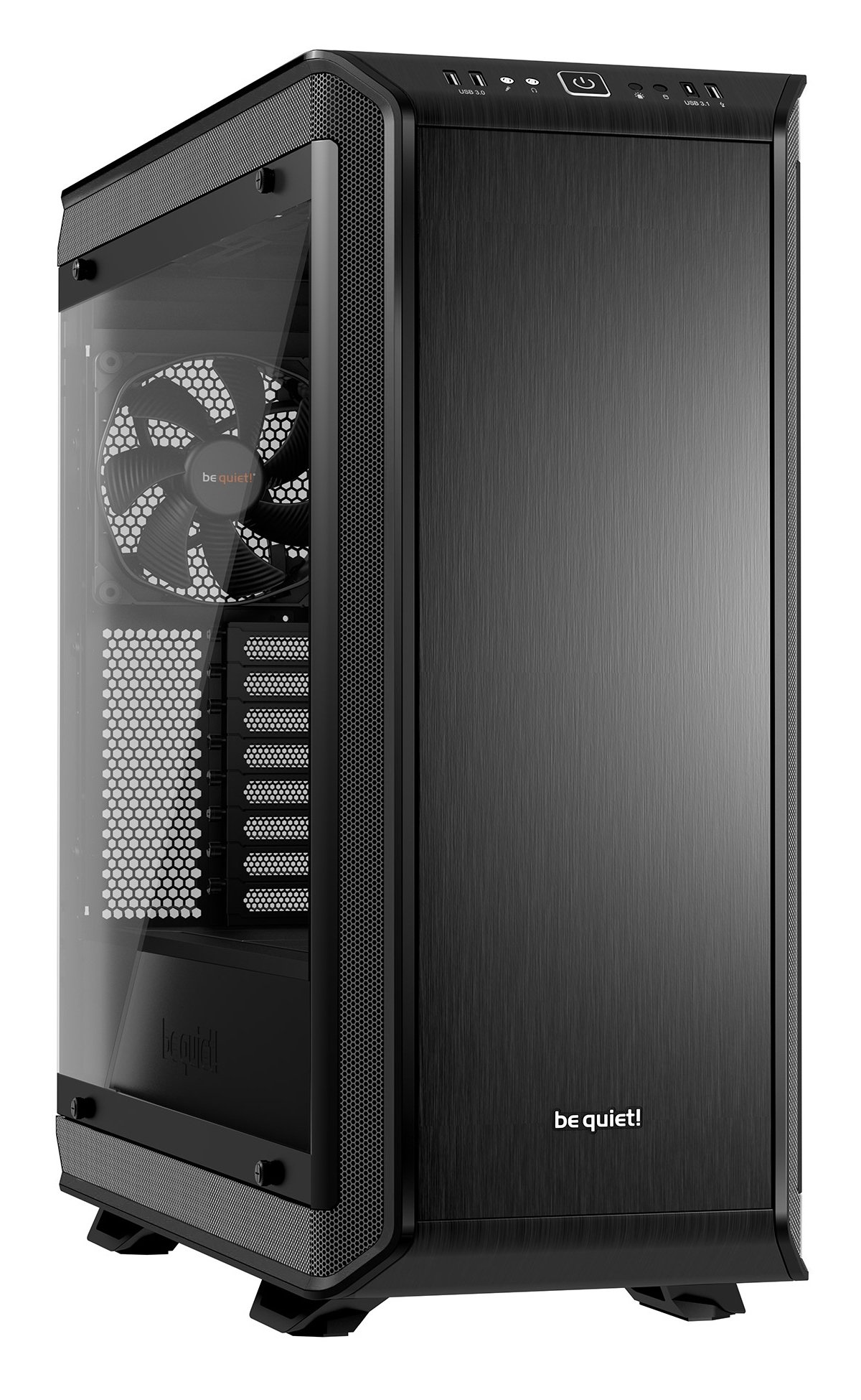 be quiet! Dark Base PRO 900 Black Rev. 2, Full Tower ATX, 3 Pre-Installed Silent Wings 3 Fans, BGW15, Tempered Glass Window, RGB LED Illumination