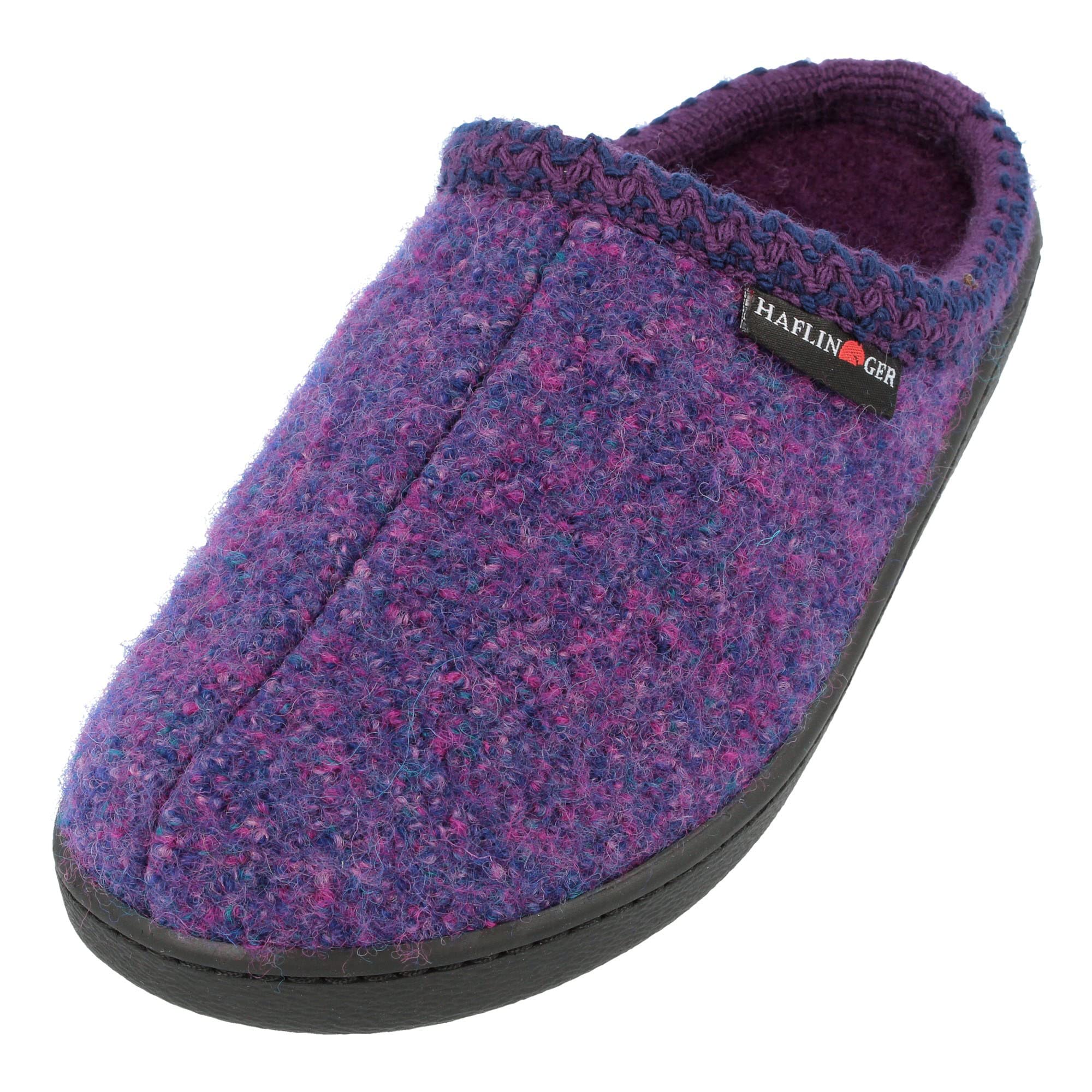 HAFLINGER Unisex at Nordkap Wool Hard Sole Slippers