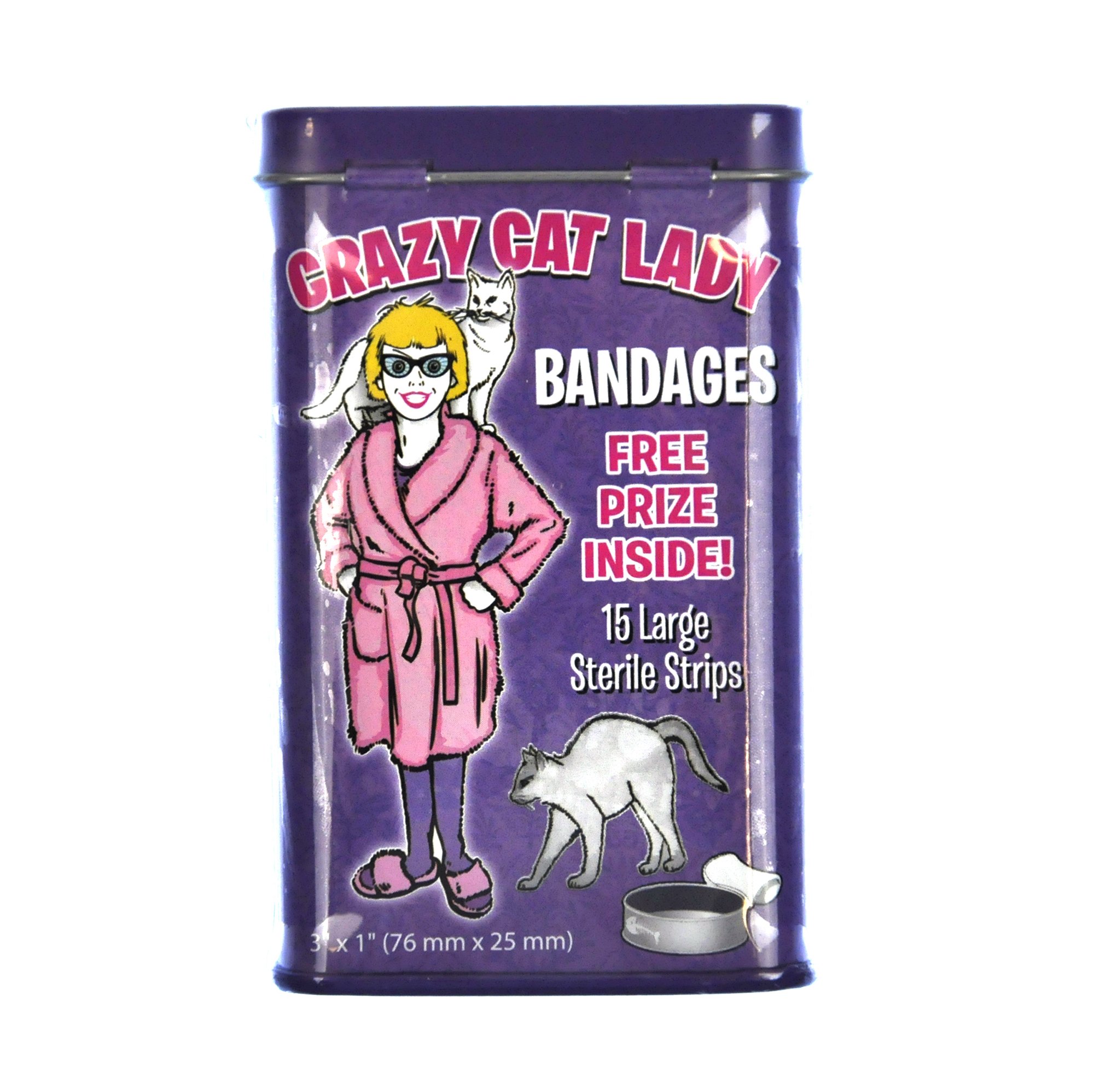 Mcphee Accoutrements Crazy Cat Lady Bandages