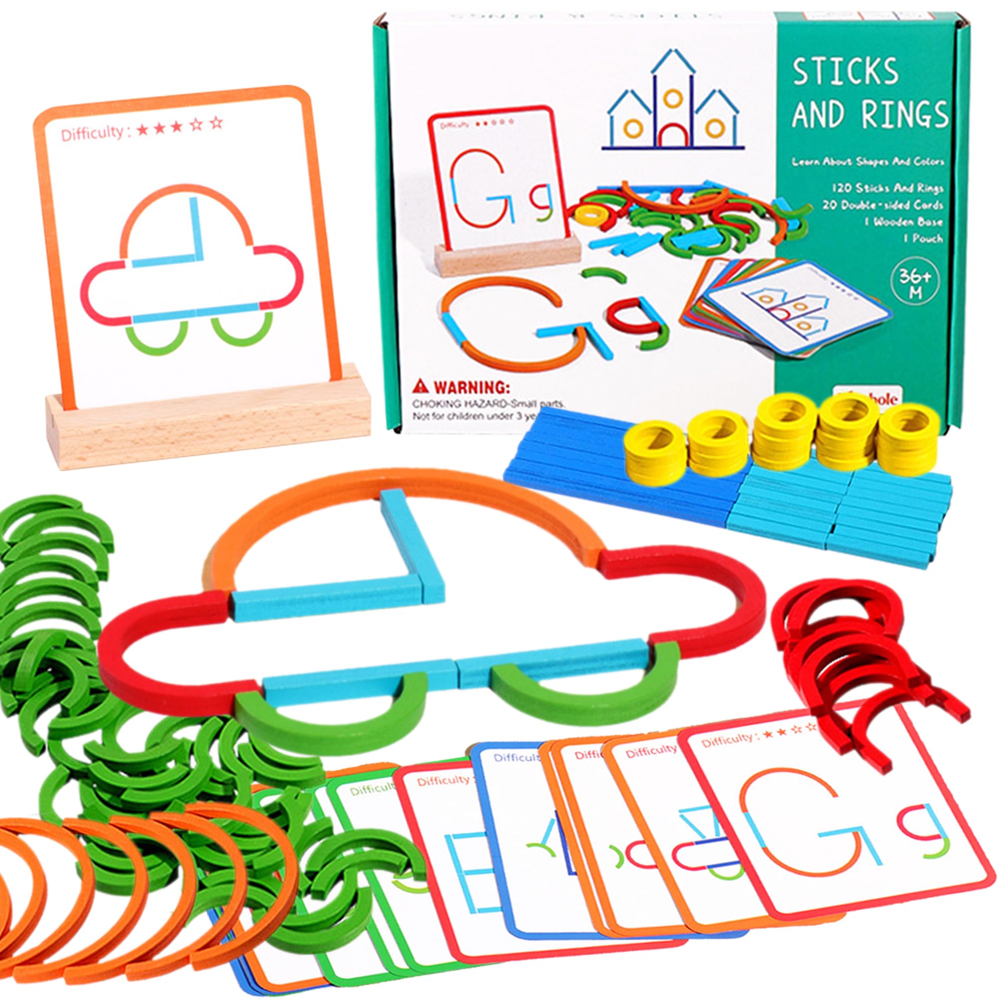 Stem Kids Toys for Creative Learning Building Educational Resources Toys for Preschool and Kindergarten Boys and Girls