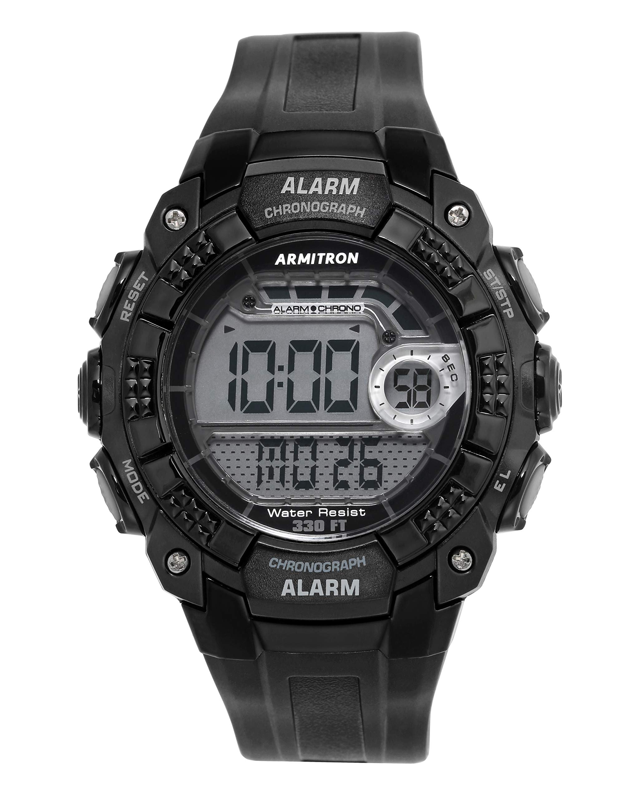 Armitron Sport Men's Digital Chronograph Resin Strap Watch