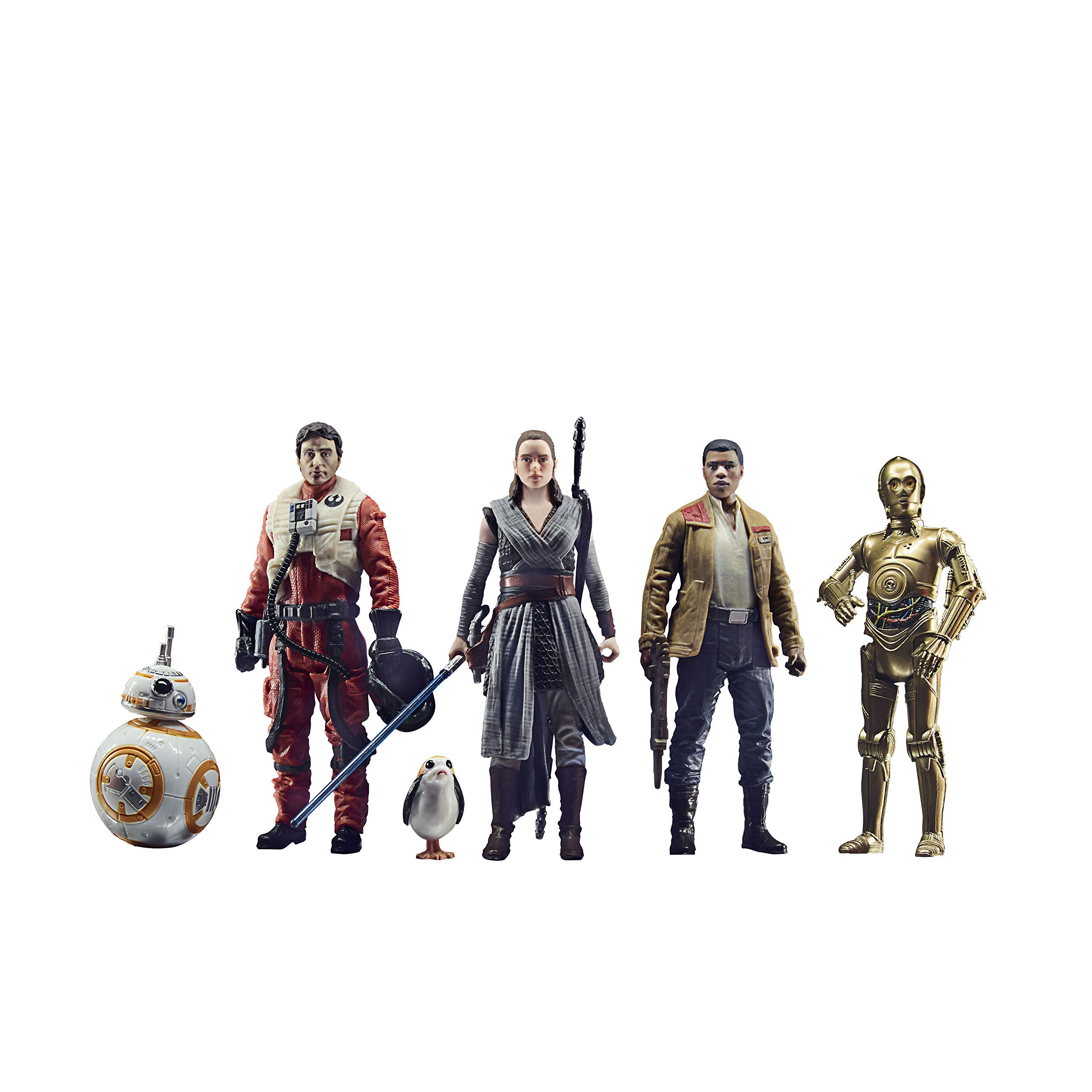 Star WarsCelebrate the Saga Toys The Resistance Figure Set, 3.75-Inch-Scale Collectible Action Figure 6-Pack, Toys for Kids Ages 4 and Up