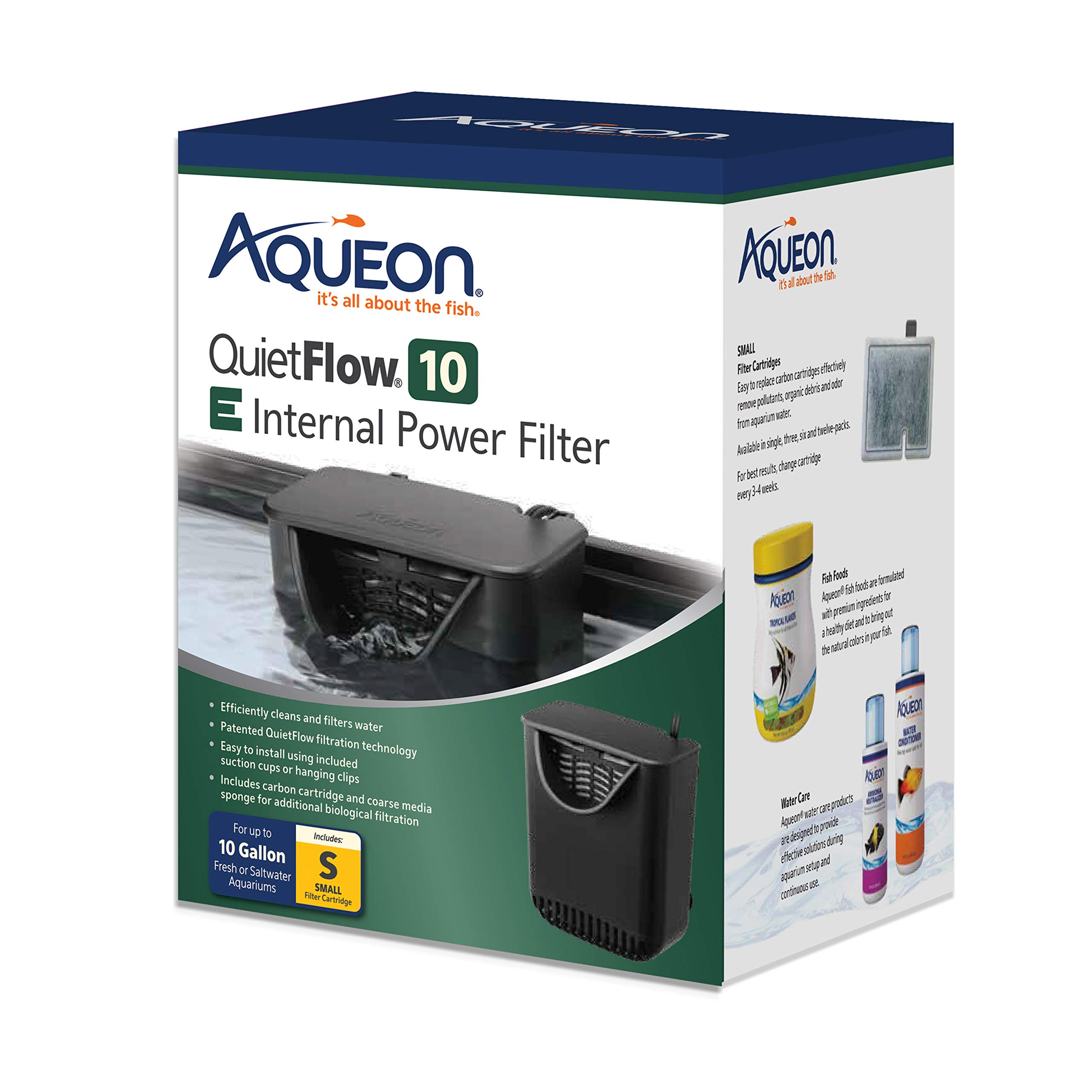 AqueonQuietflow E Internal Power Filter, 10 Gallon