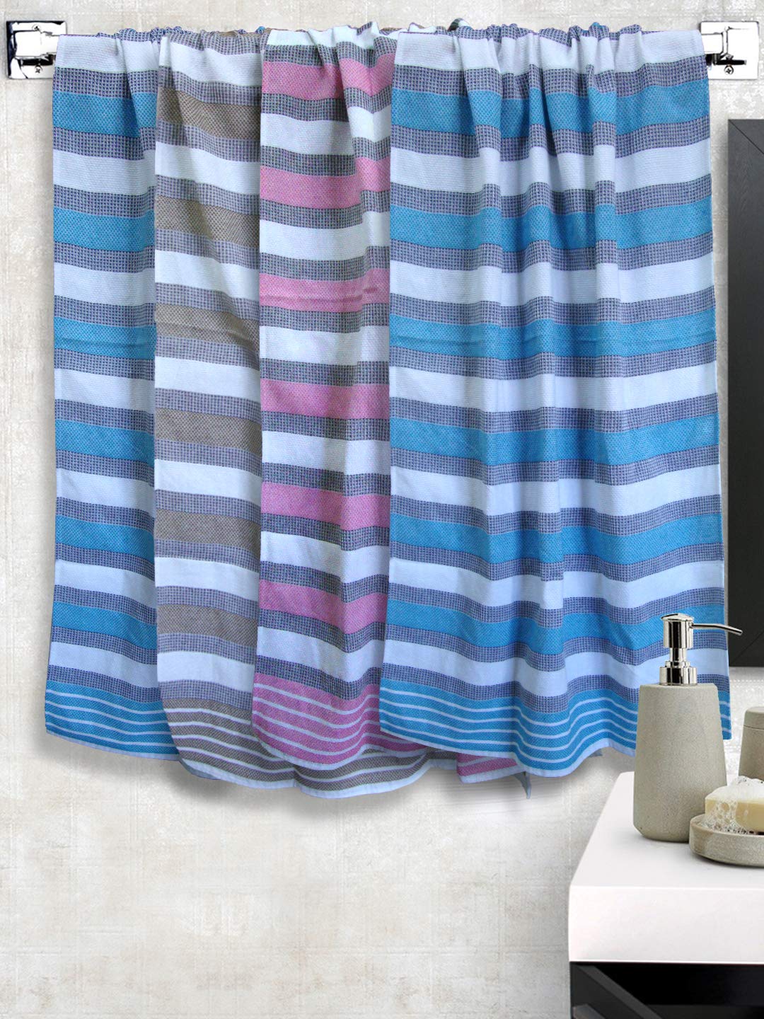 Athom TrendzLight Weight Cotton Premium Bath Towel 75x150cm.