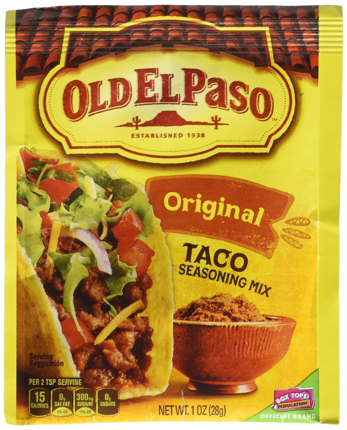 Old El Paso Taco Seasoning Mix Original 28g (Imported)