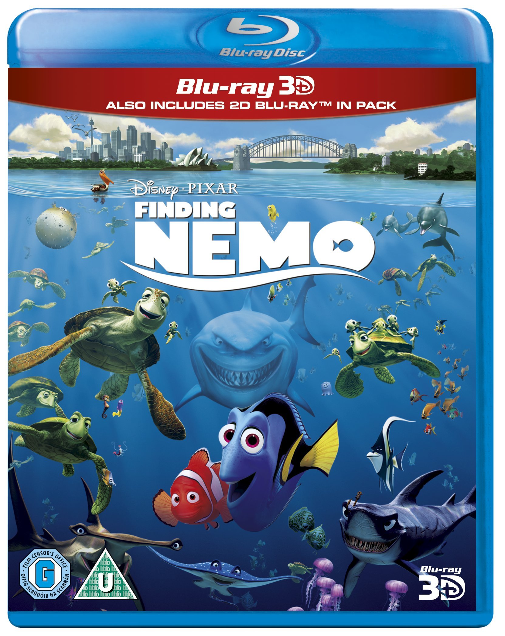 Finding Nemo [Blu-ray 3D + Blu-ray] [Region Free]