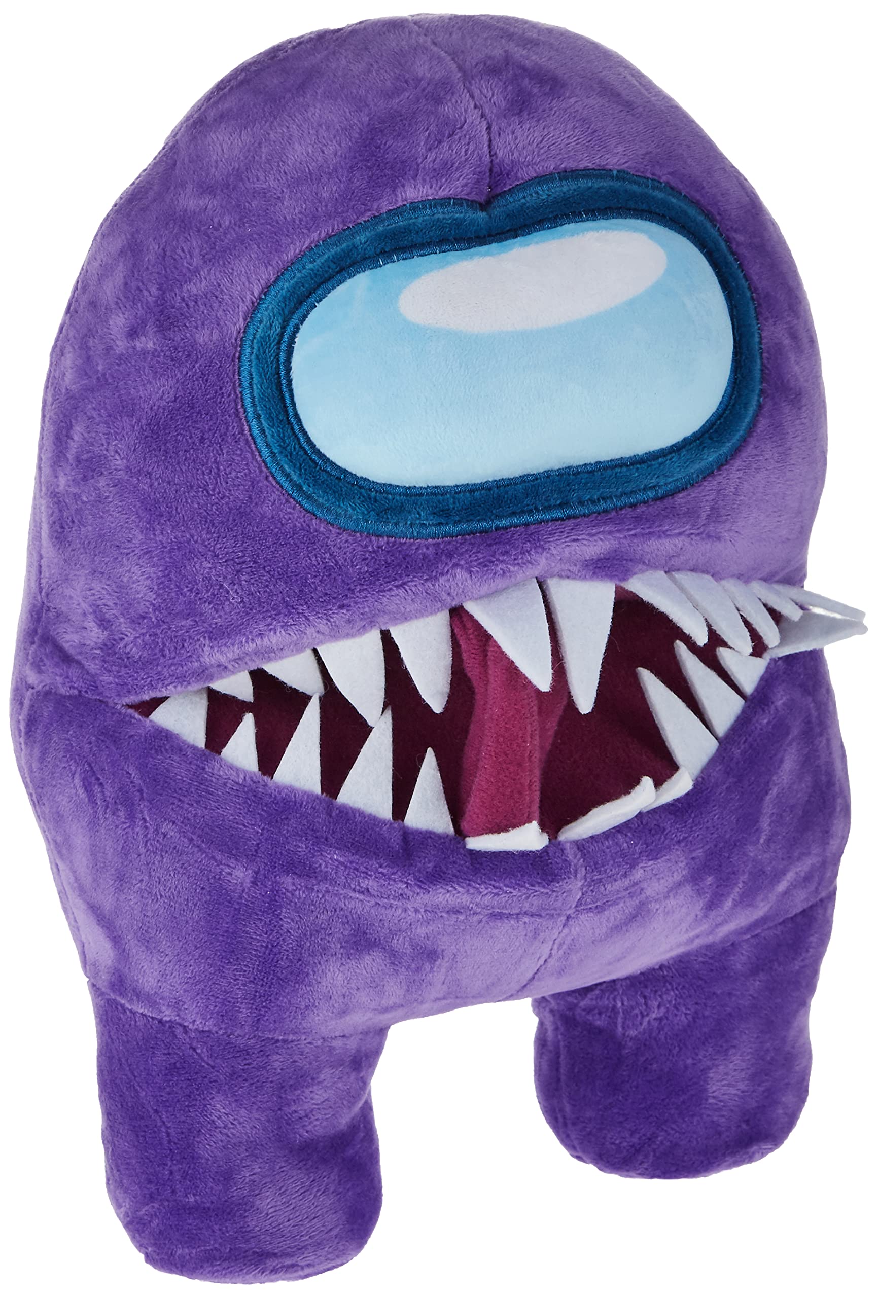 Among Us official branded toys of the hit multiplayer game purple impostor with bendable tone, 760021085